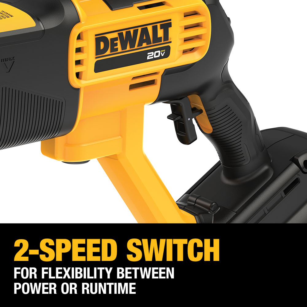 DeWALT 20V MAX DCPW550B 550 psi 2.2 gpm Cordless Power Cleaner White Cap