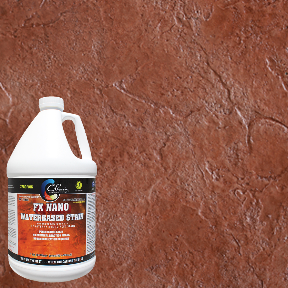 White Cap  Classic Coatings Systems Chestnut Fx Nano Stain Water