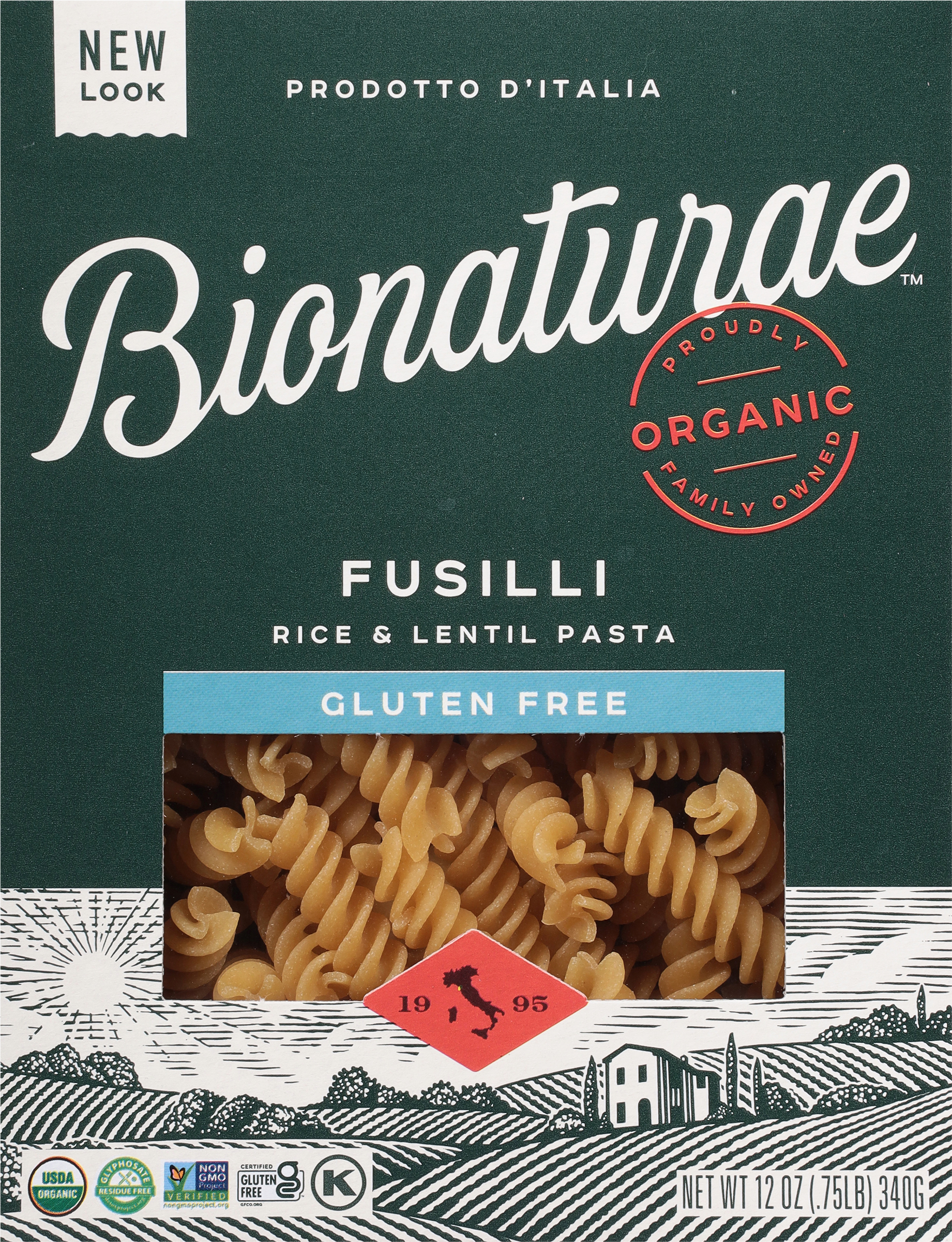 Fusilli, Gluten Free
