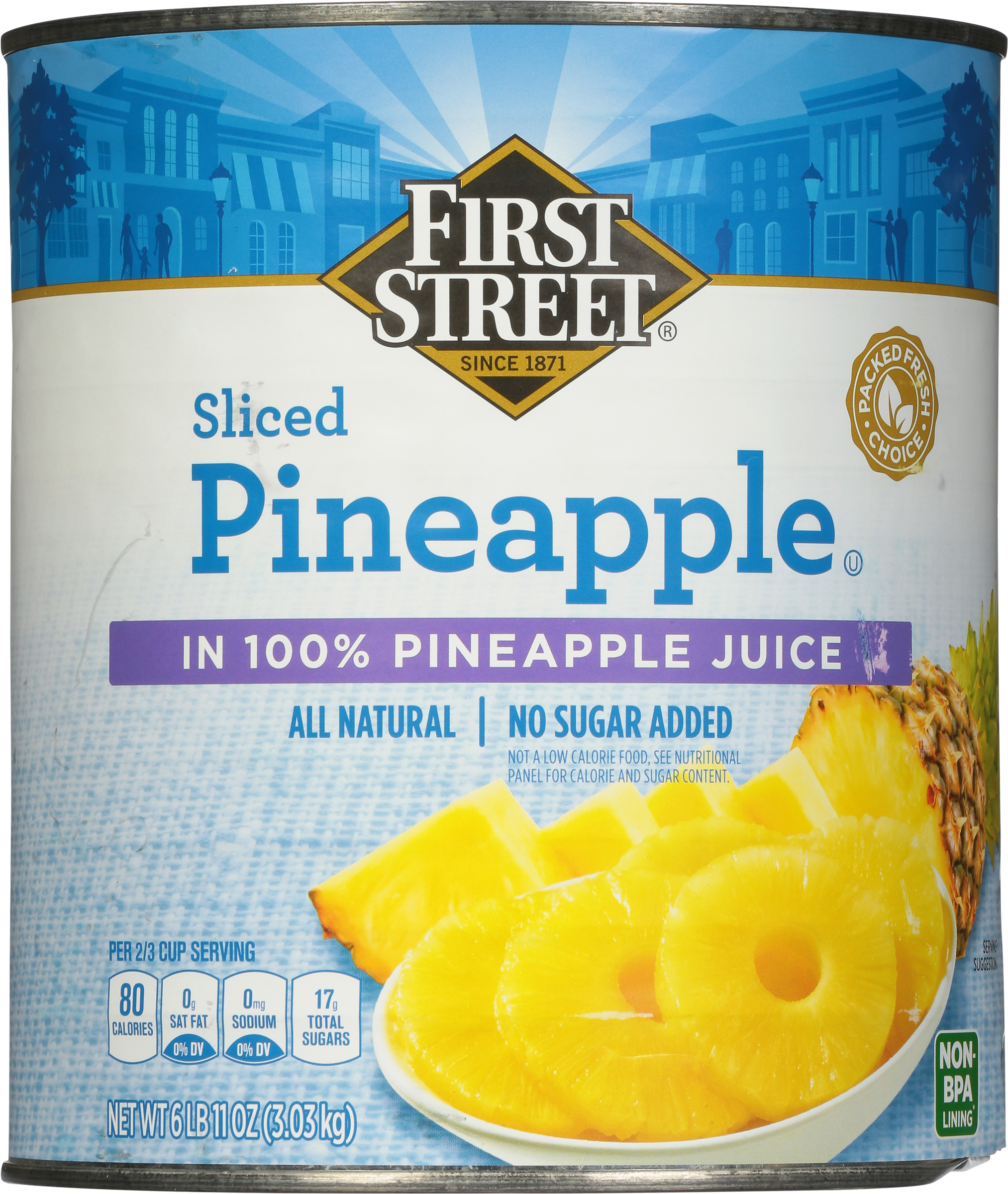 Pineapple, Sliced