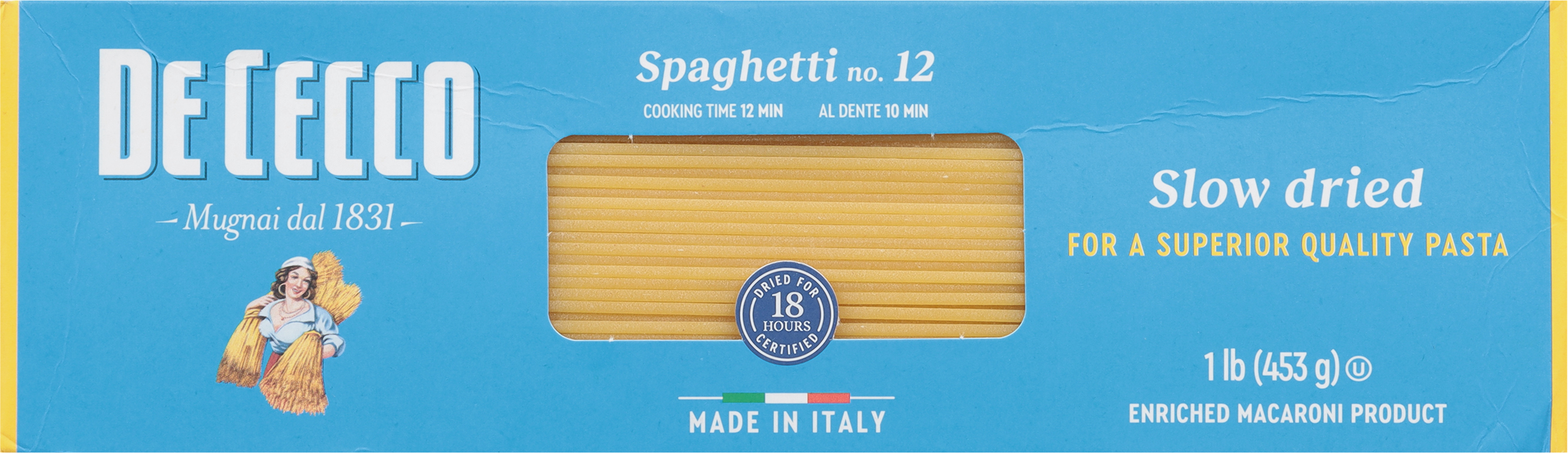 Spaghetti, No. 12, Slow Dried