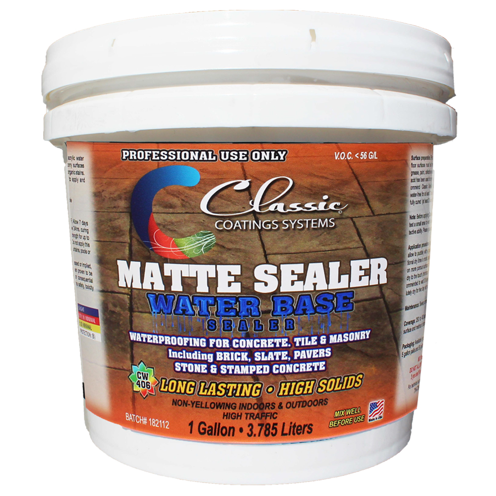 Classic CW406 5 gal Matte Sealer - White Cap