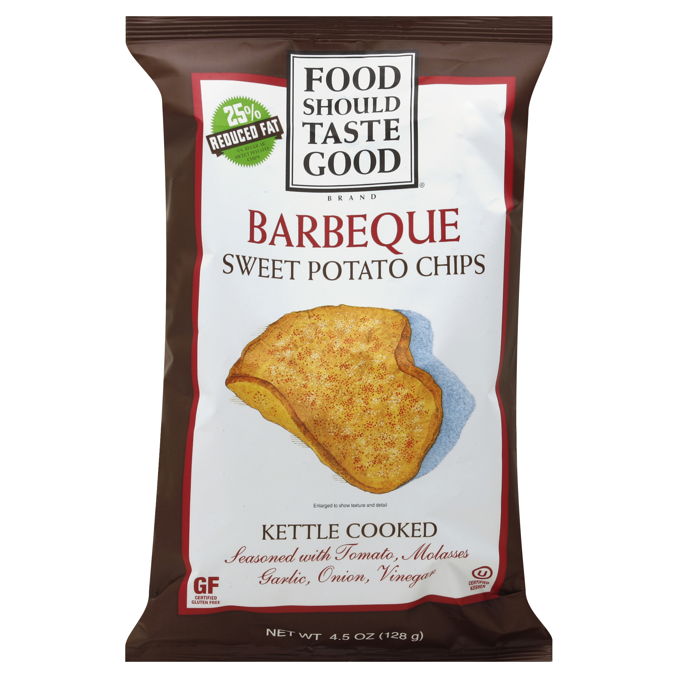 Food Should Taste Good Sweet Potato Chips 4.5 Oz image