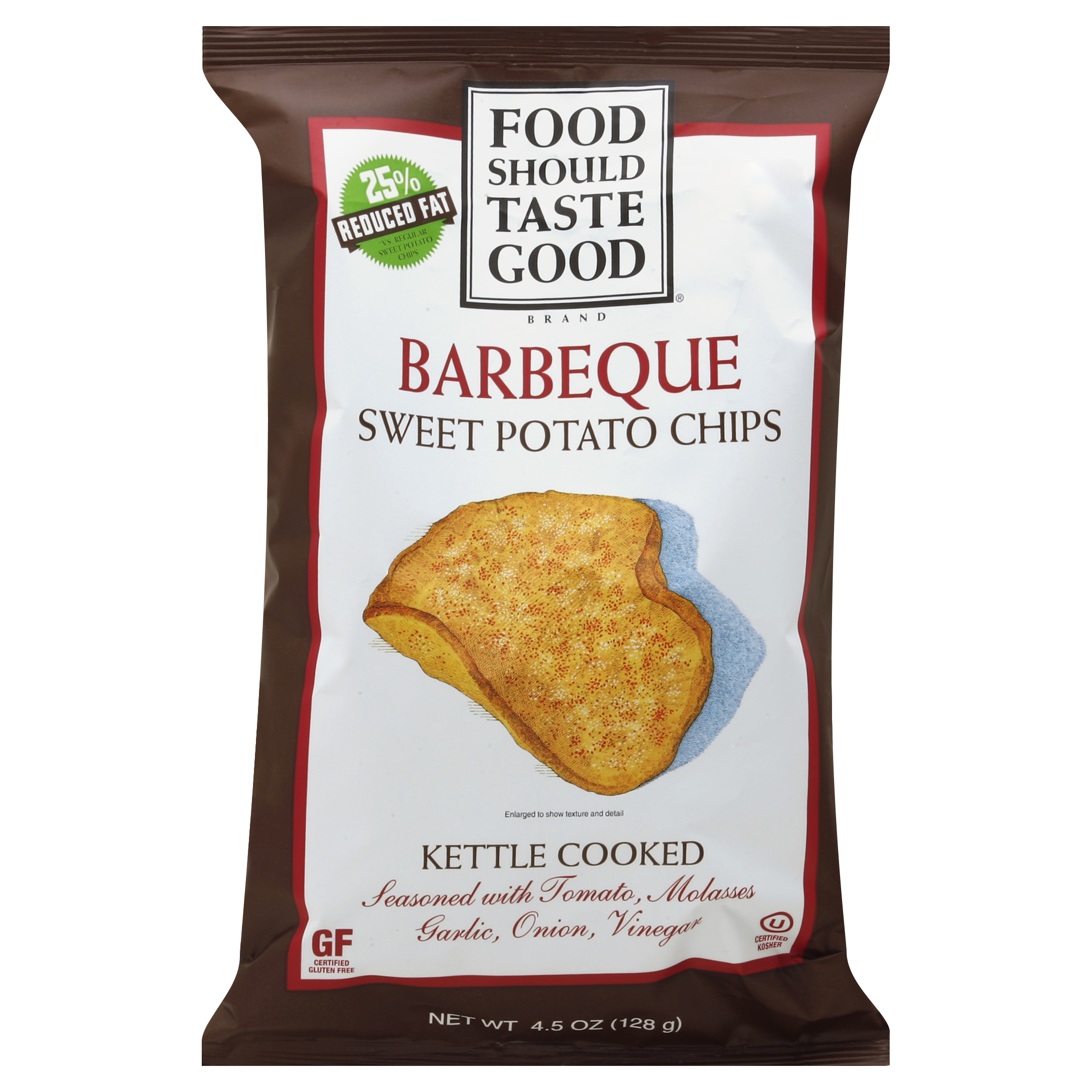 Food Should Taste Good Sweet Potato Chips 4.5 Oz