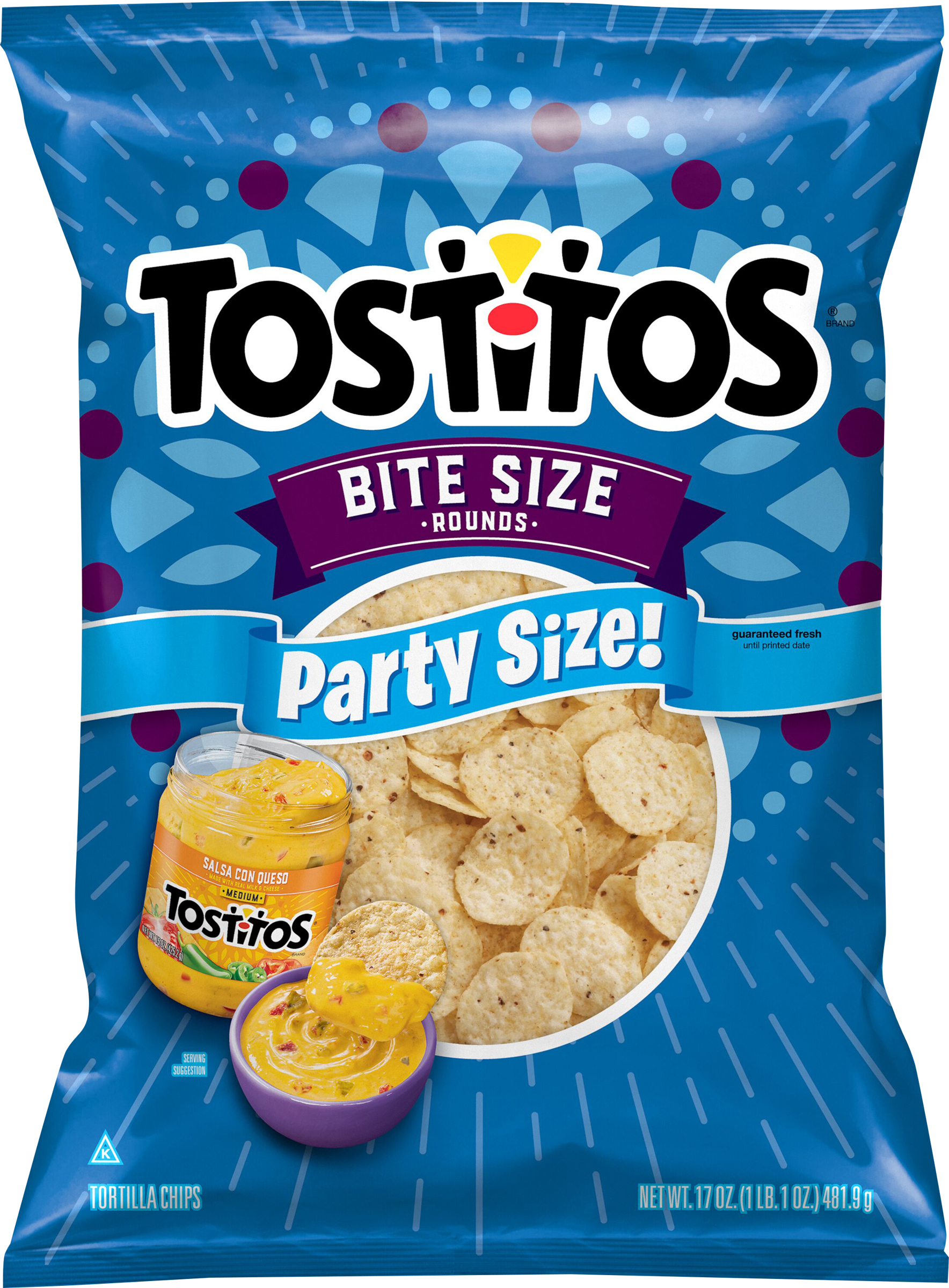 Tortilla Chips, Bite Size Rounds, Party Size