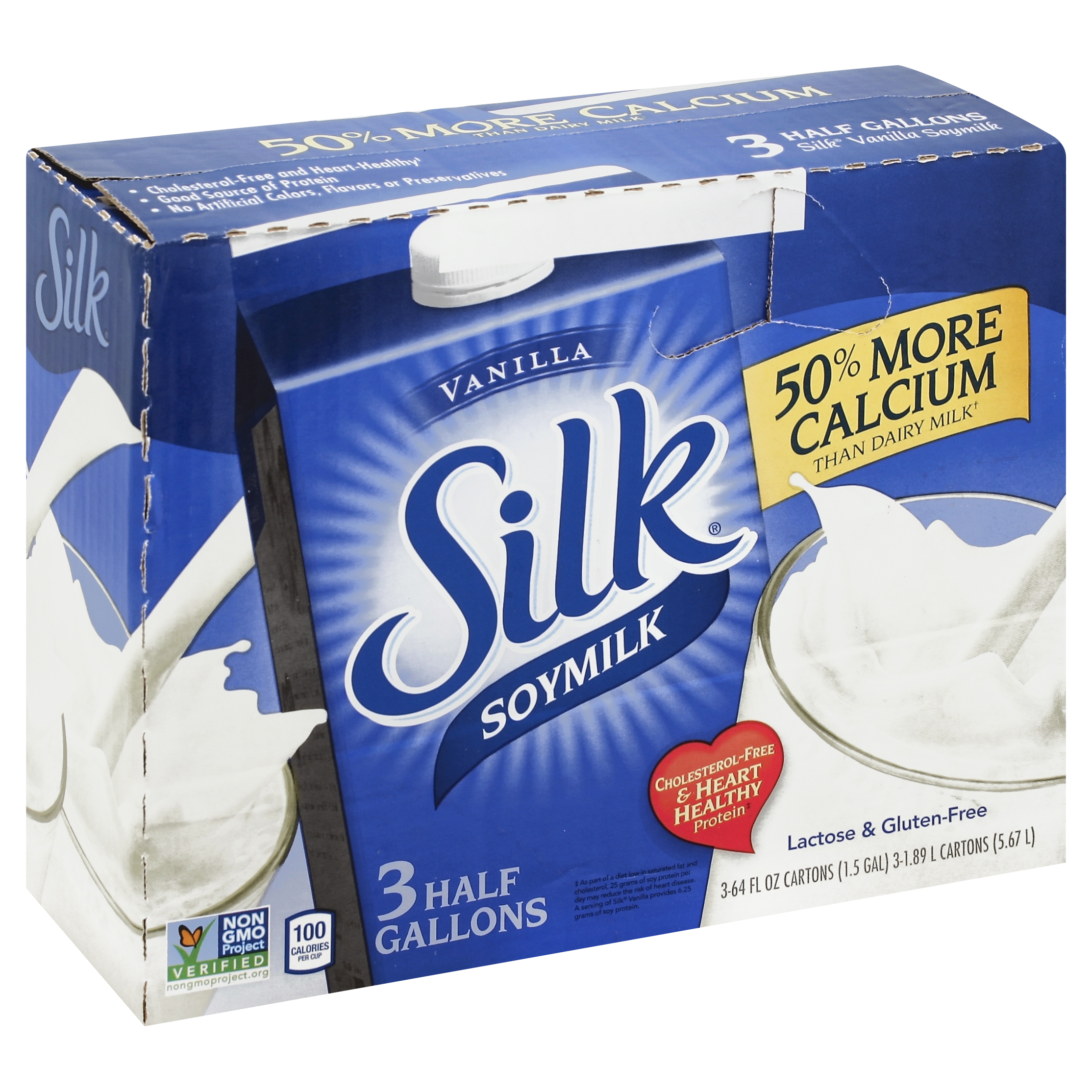 Silk Soymilk 3 Ea
