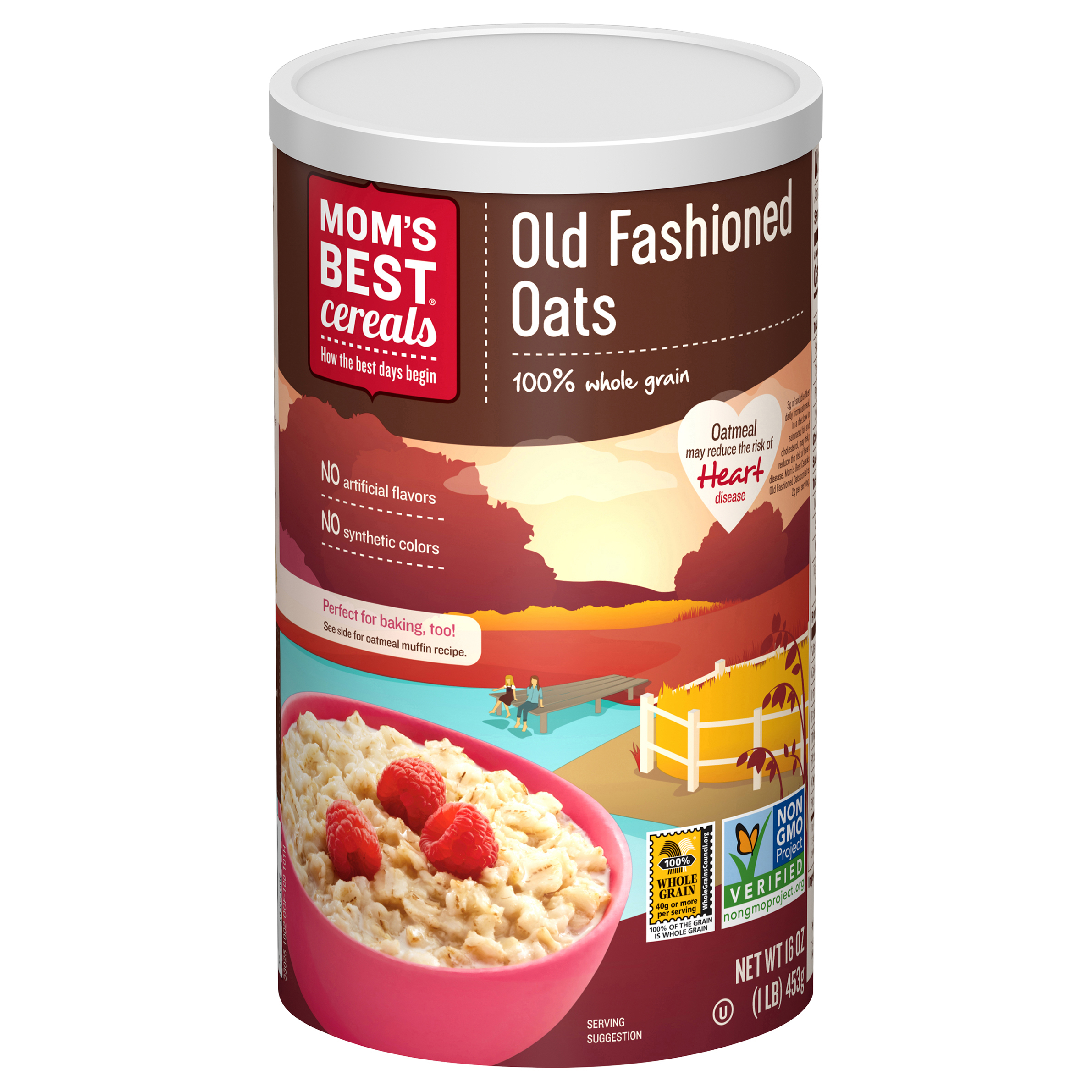 Oats, Old Fashioned, 100% Whole Grain