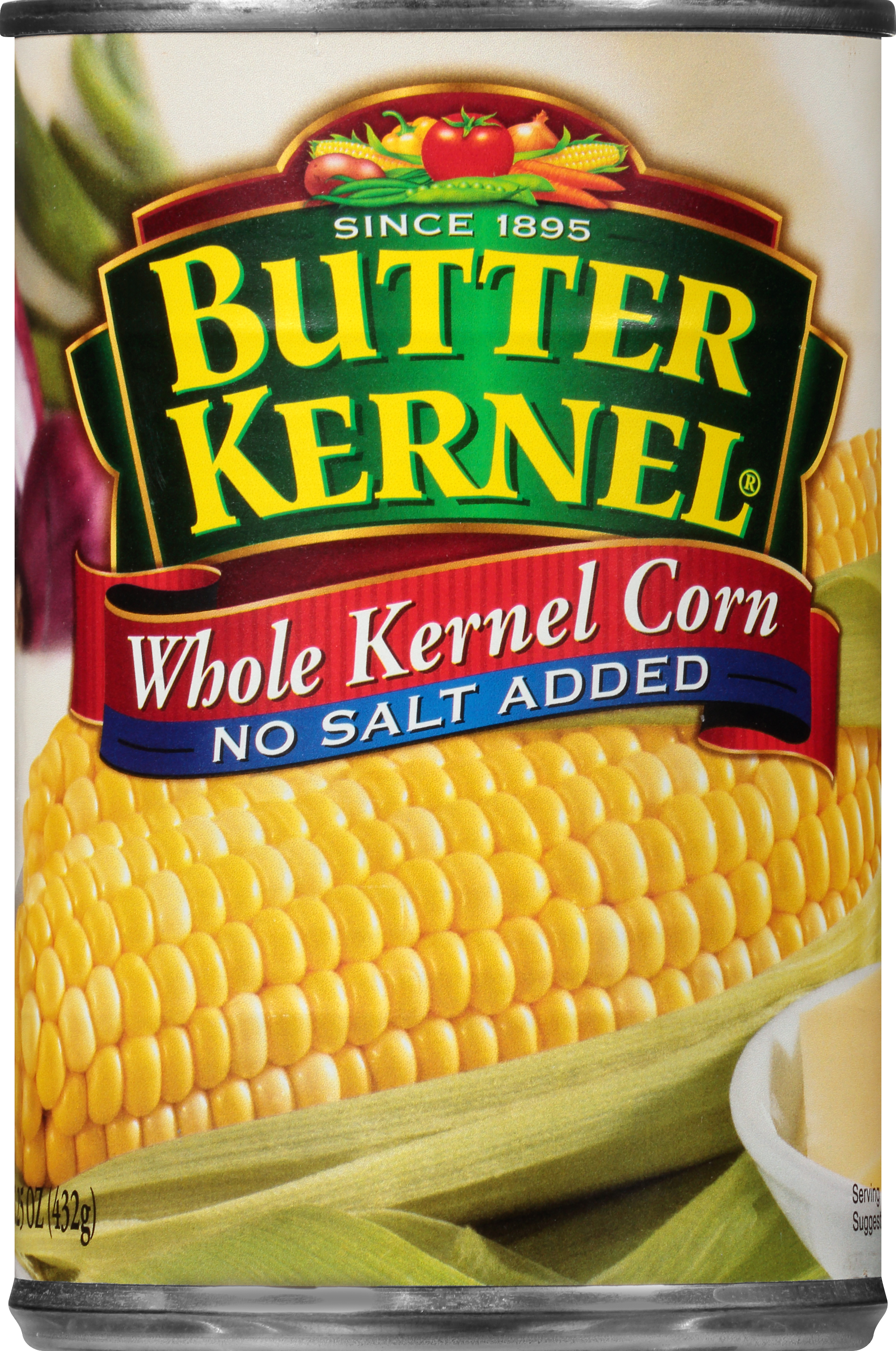 Whole Kernel Corn, No Salt Added