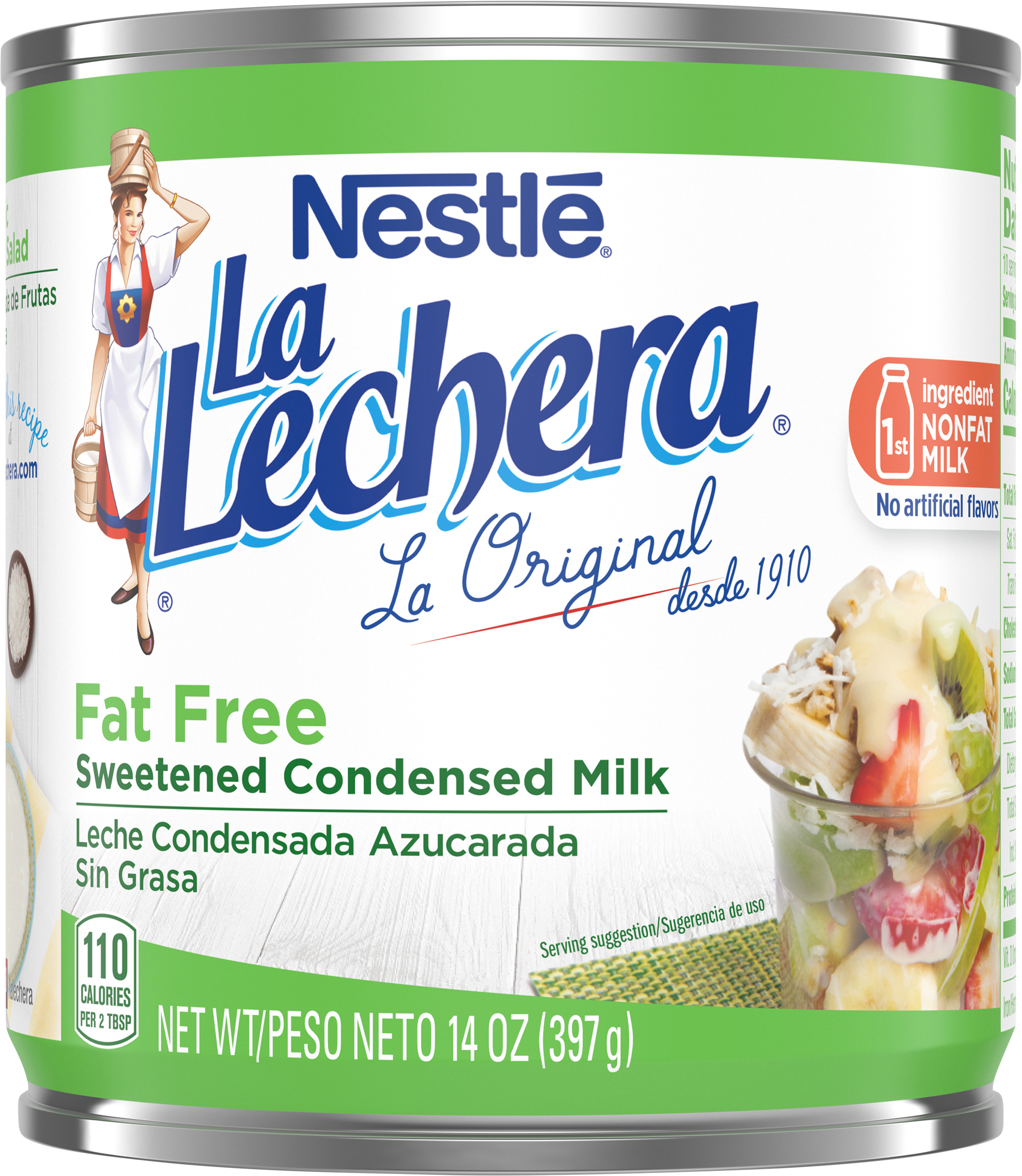 Condensed Milk, Sweetened, Fat Free