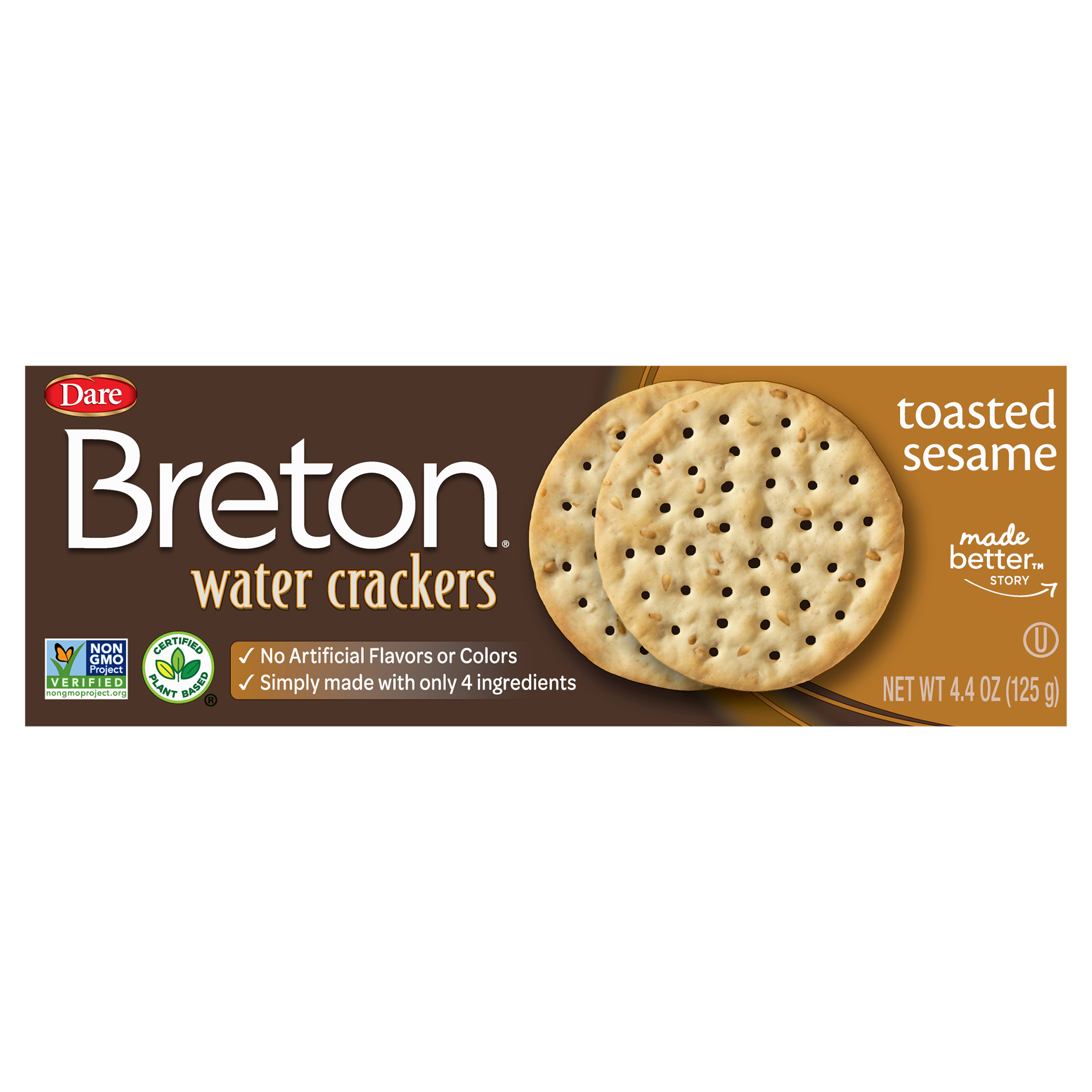 Water Crackers, Toasted Sesame