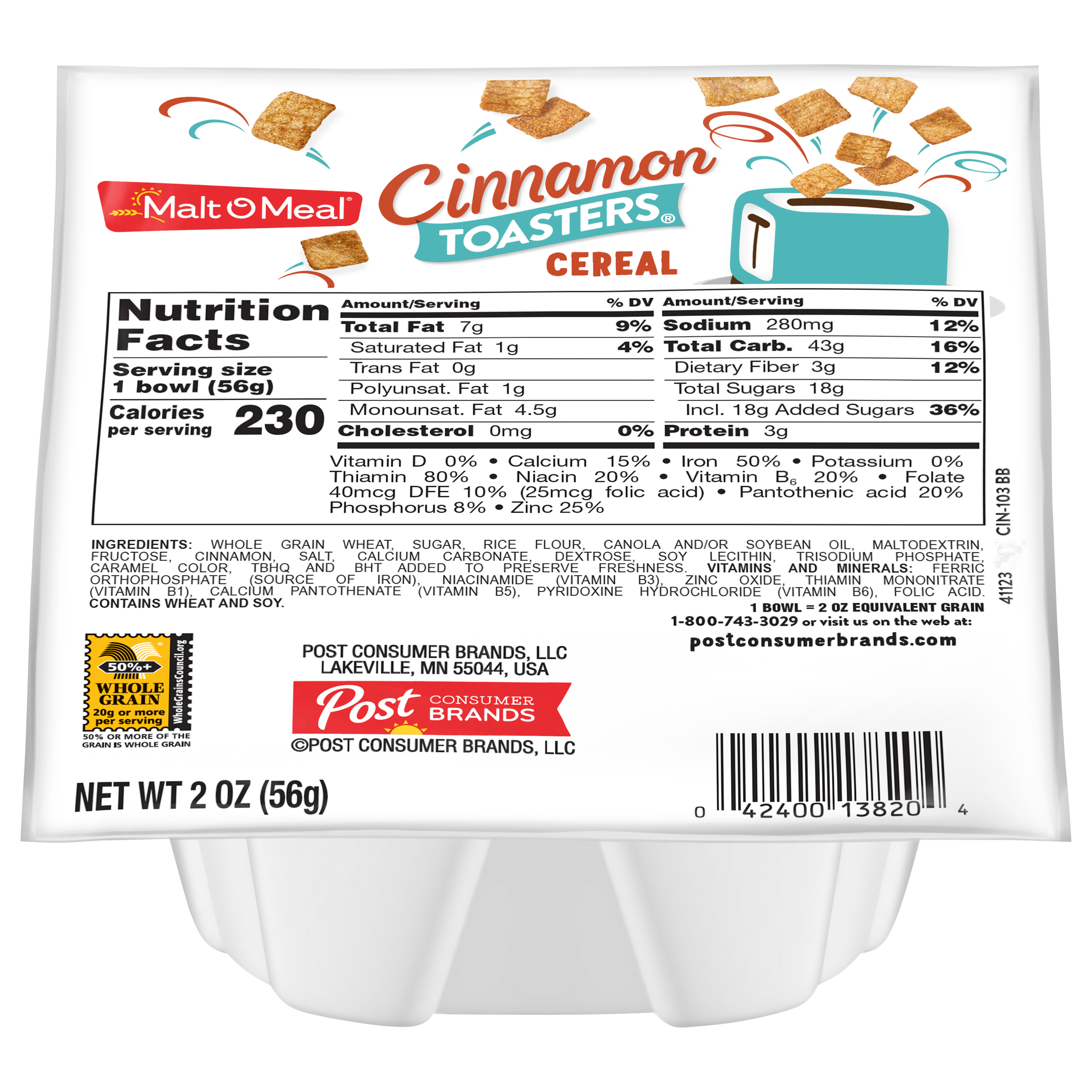 Cereal, Cinnamon Toasters