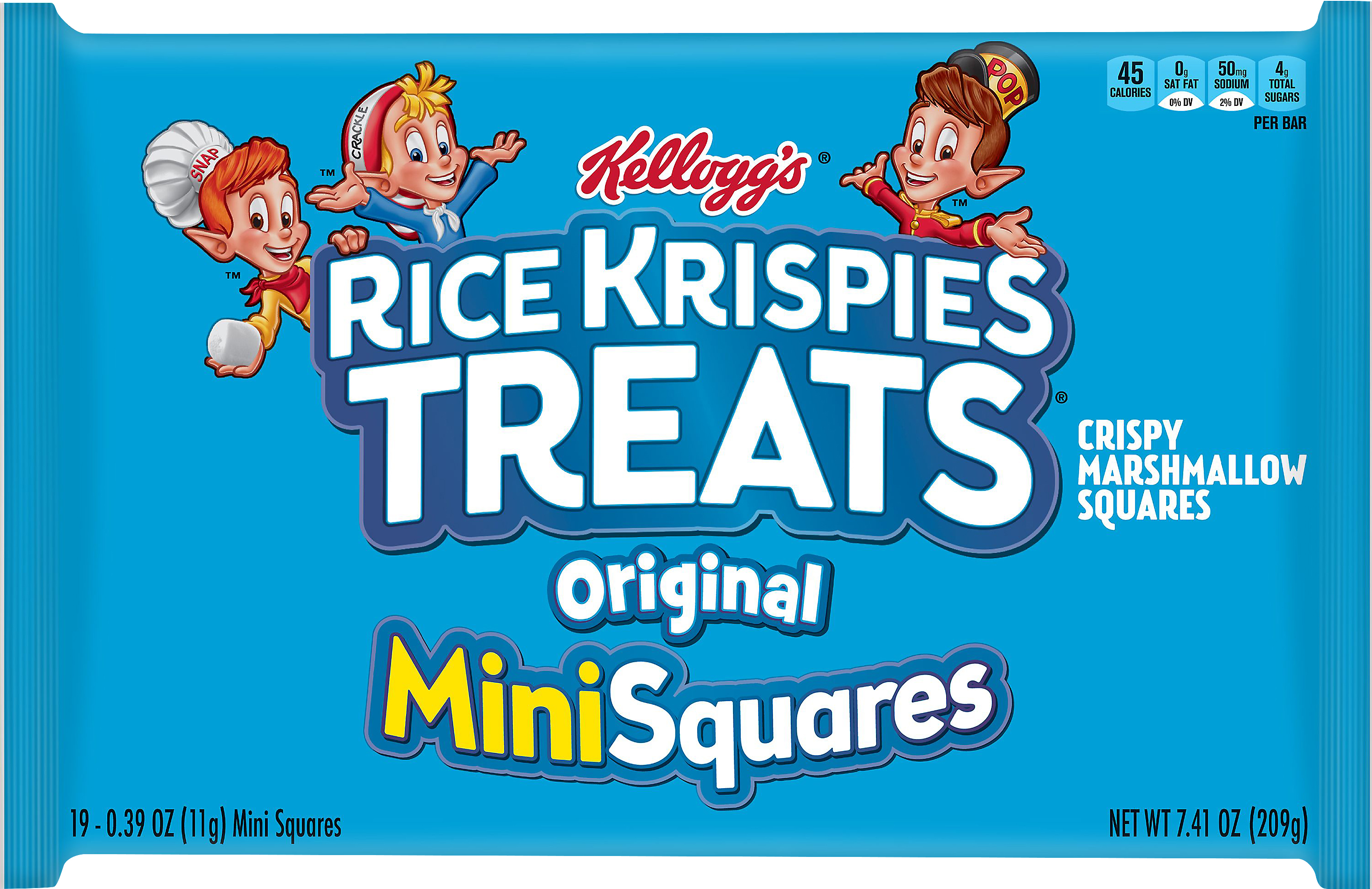 Crispy Marshmallow Squares, Original, MiniSquares