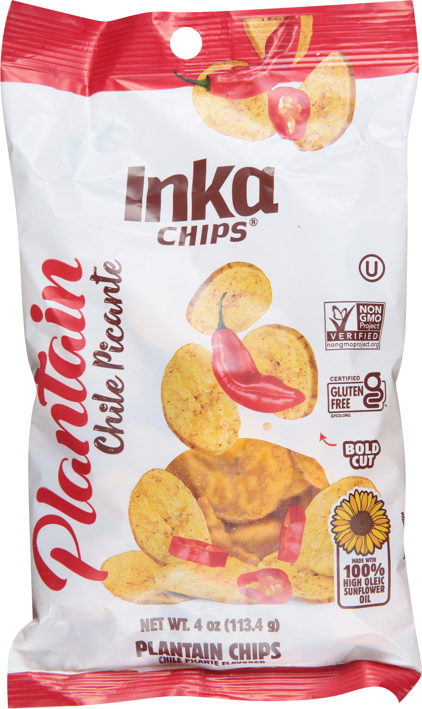 Plantain Chips, Chile Picante, Bold Cut