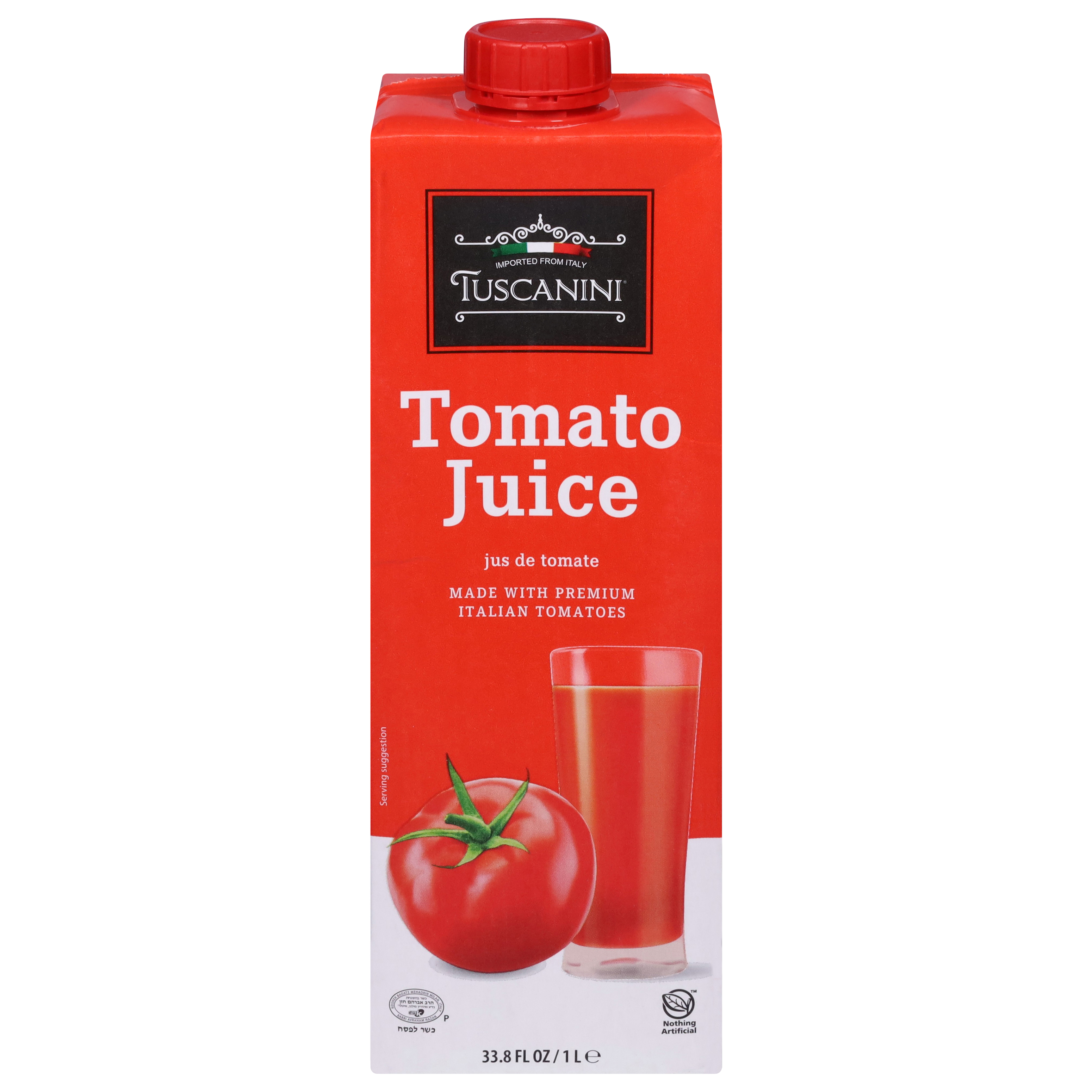 Tuscanini Tomato Juice 33.8 Fl Oz
