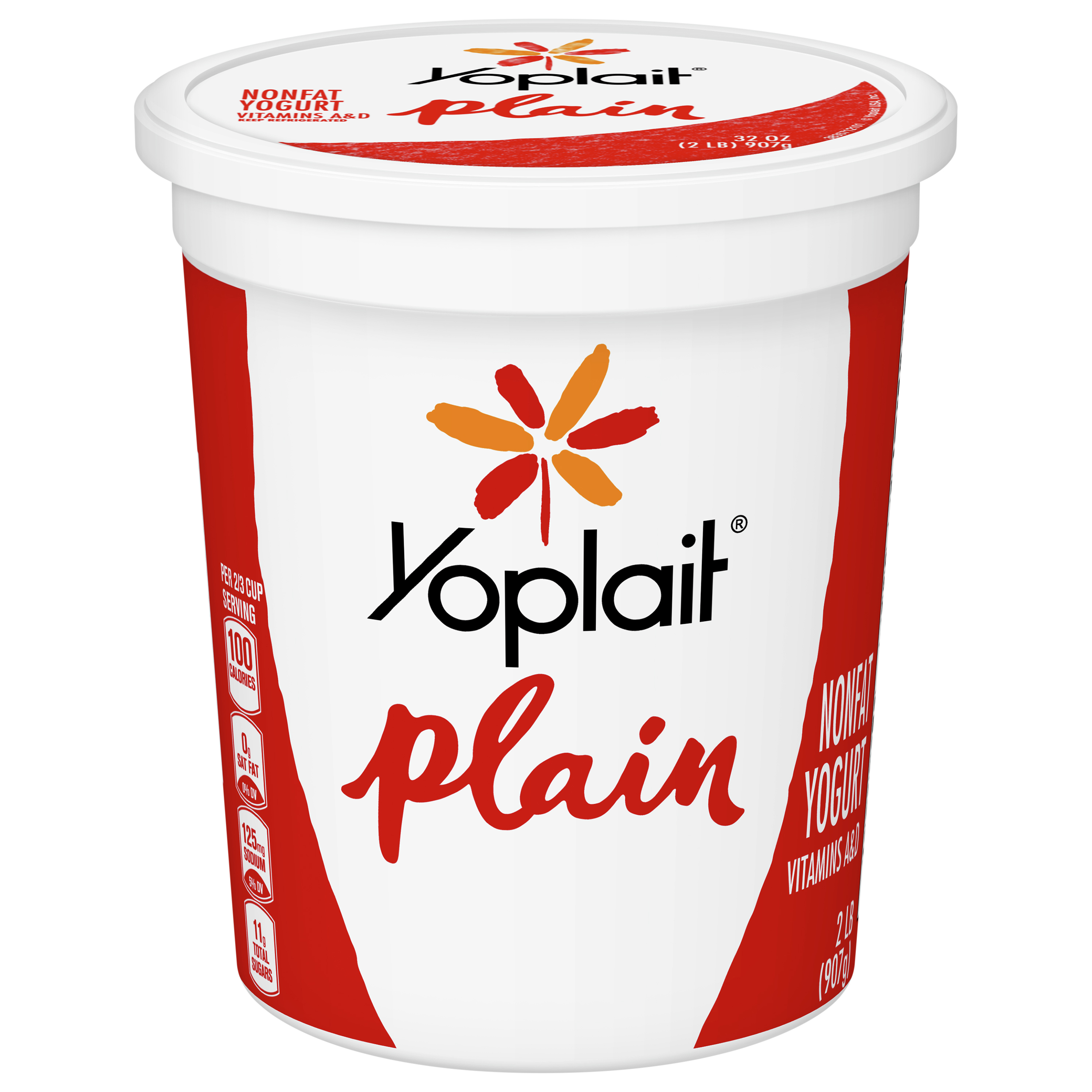Yogurt, Nonfat, Plain
