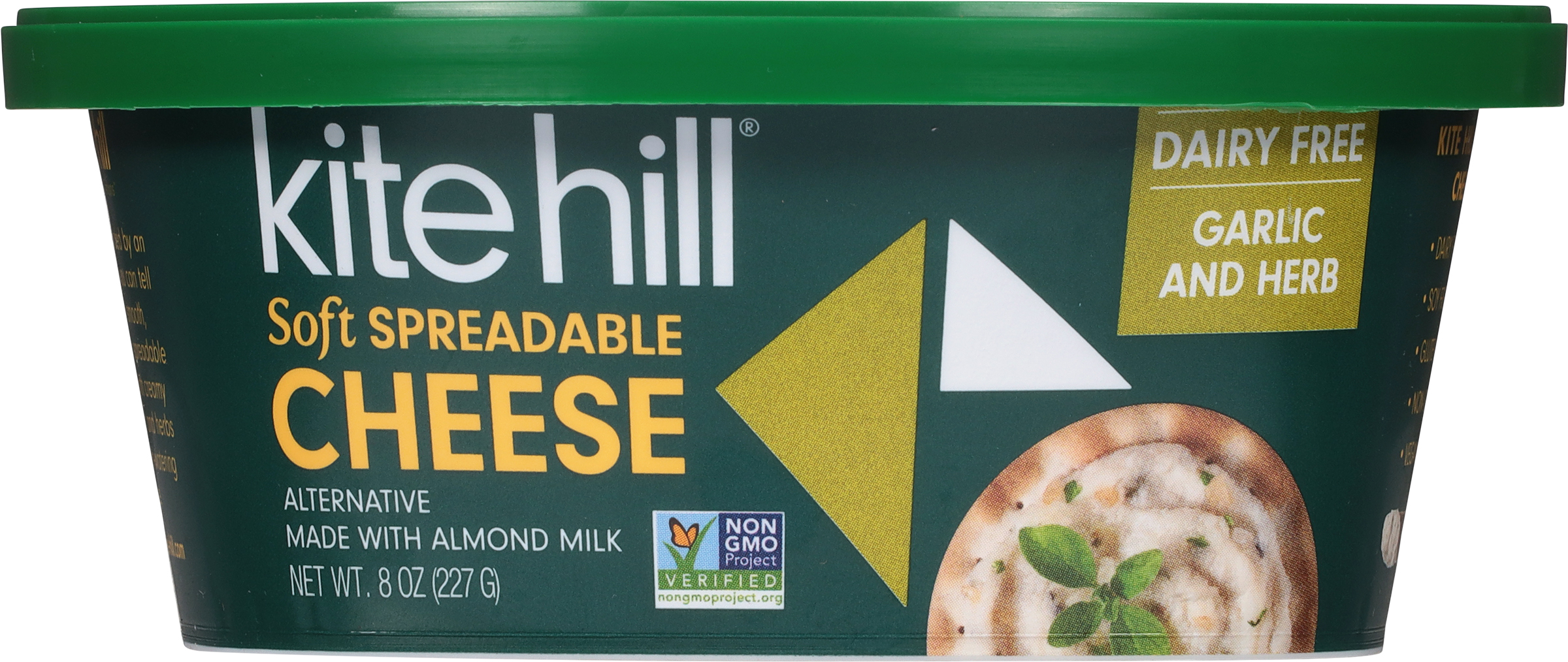 Spreadable Cheese, Soft, Dairy Free, Garlic and Herb