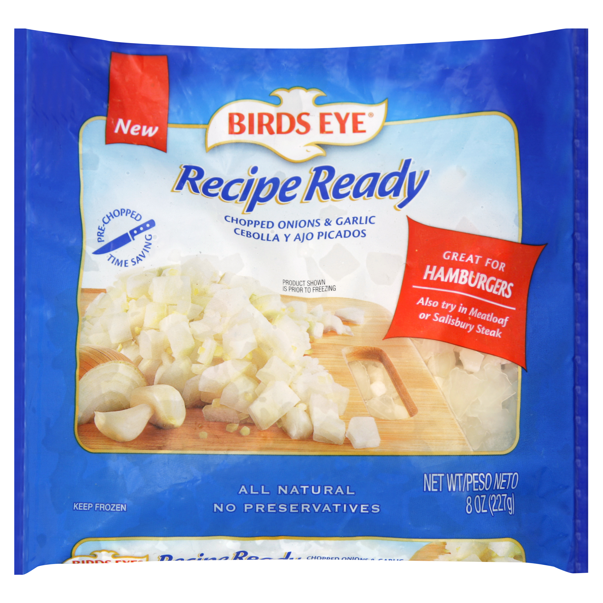 Birds Eye Onions & Garlic 8 Oz