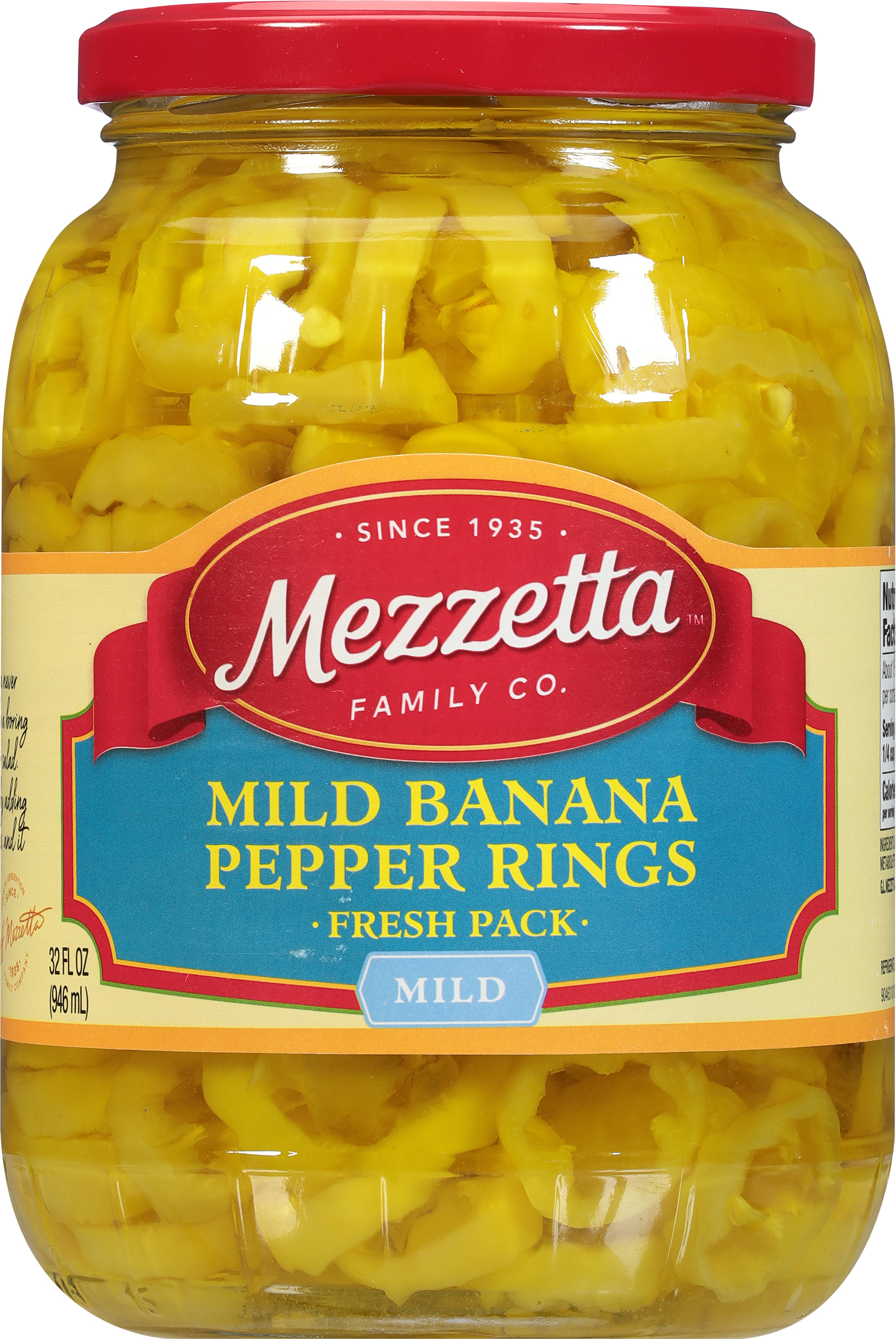 Banana Pepper Rings, Mild, Fresh Pack