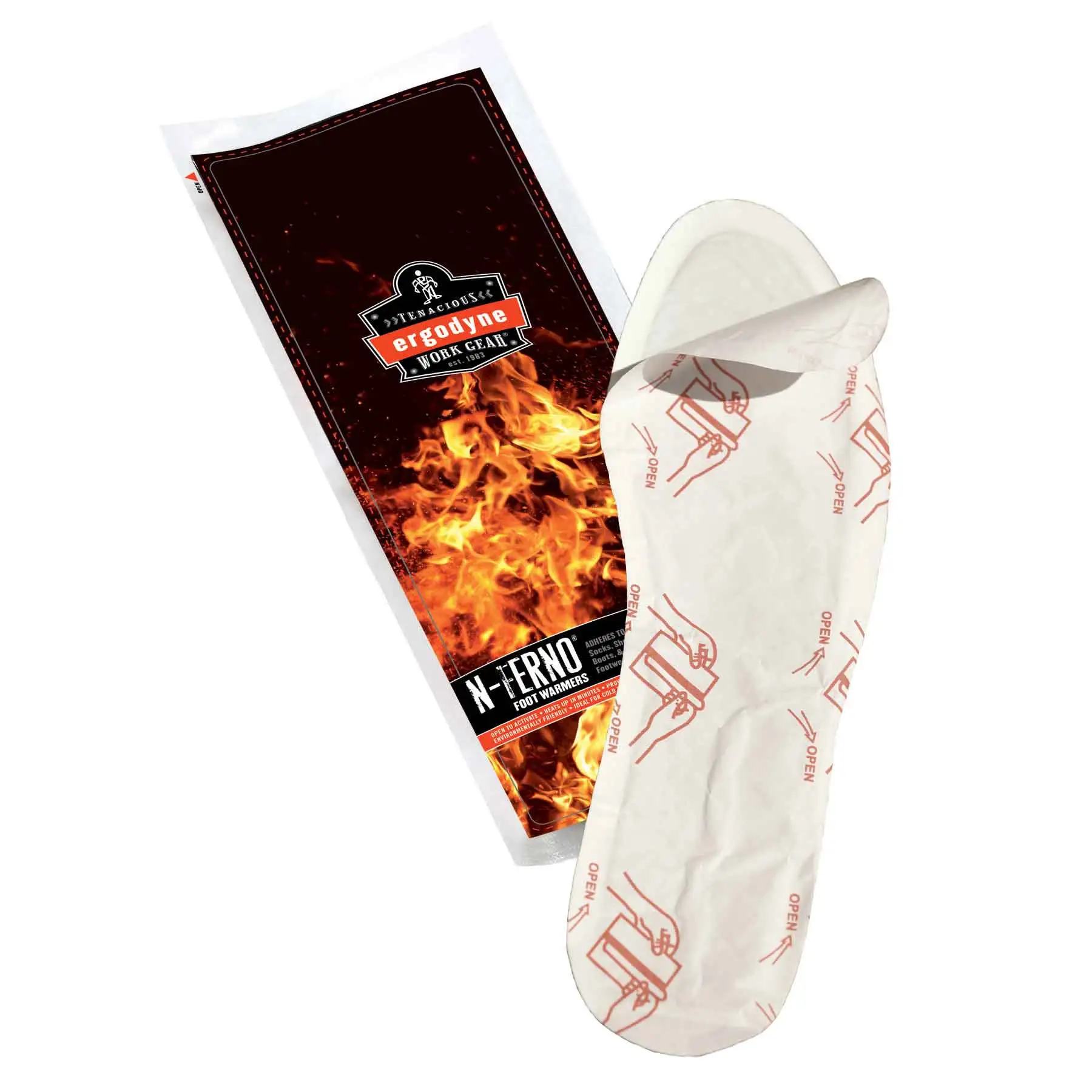 Ergodyne N-Ferno L/XL Full Foot Warming Pack 1/PR