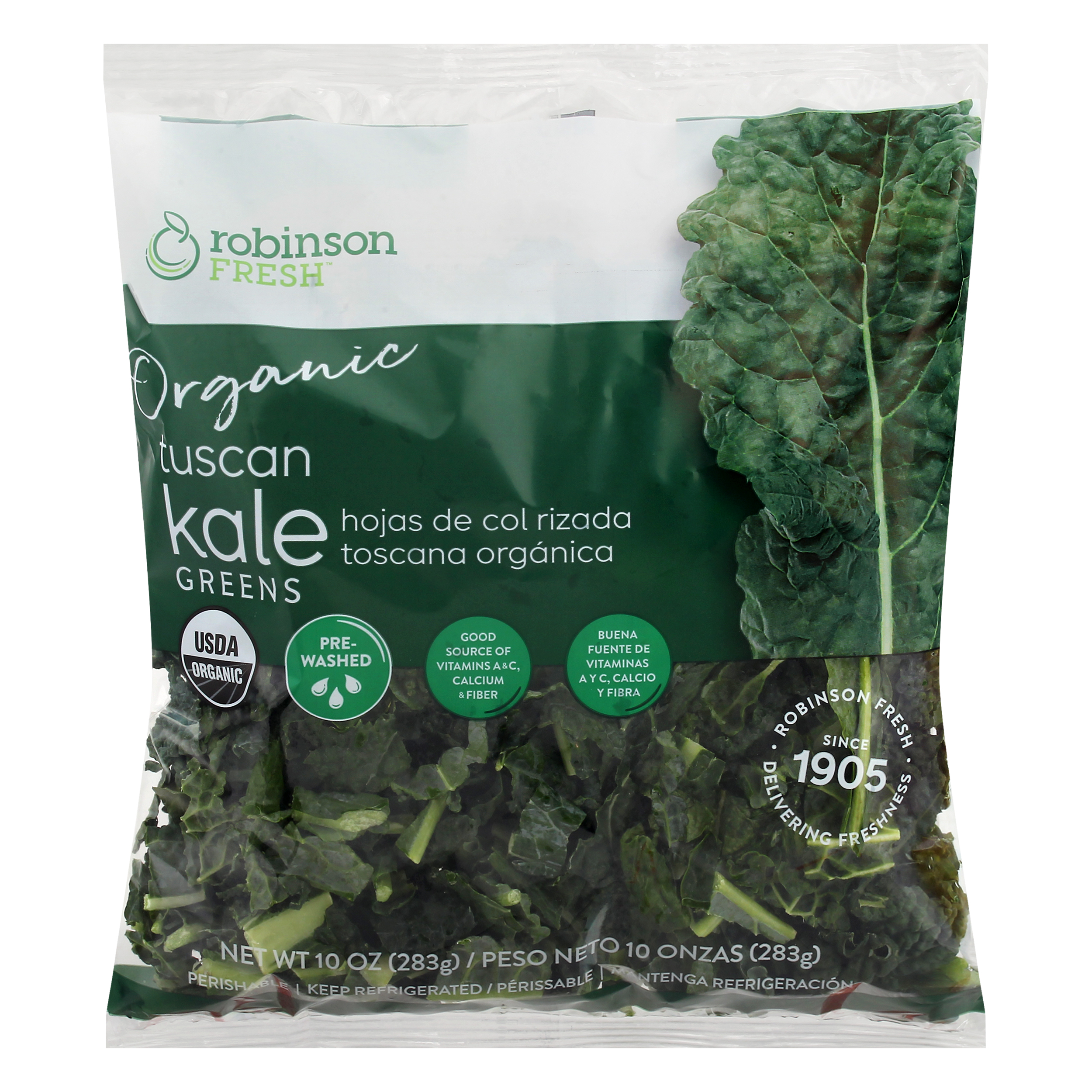 Robinson Fresh Greens Tuscan Organic Kale 10 Oz