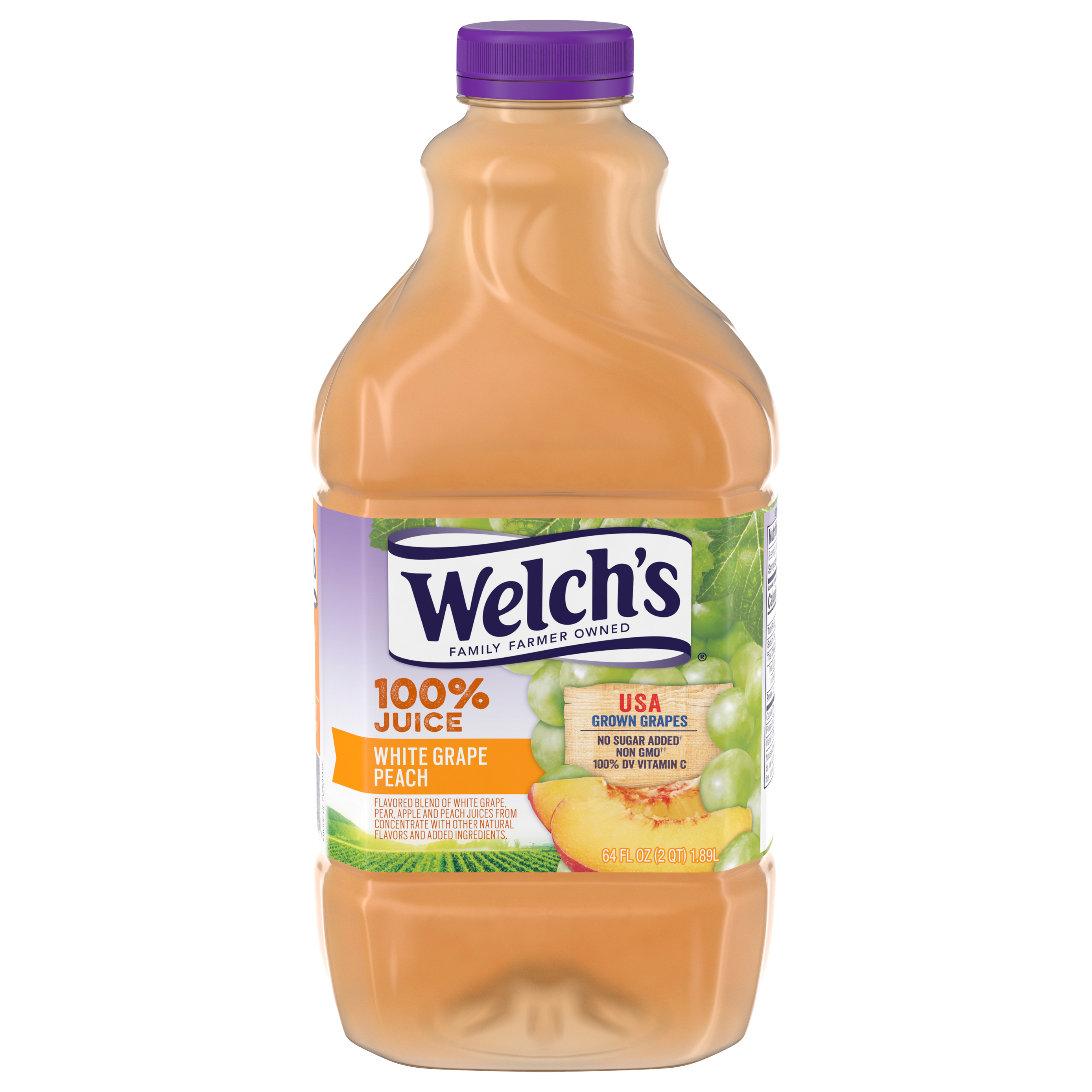 100% Juice, White Grape Peach