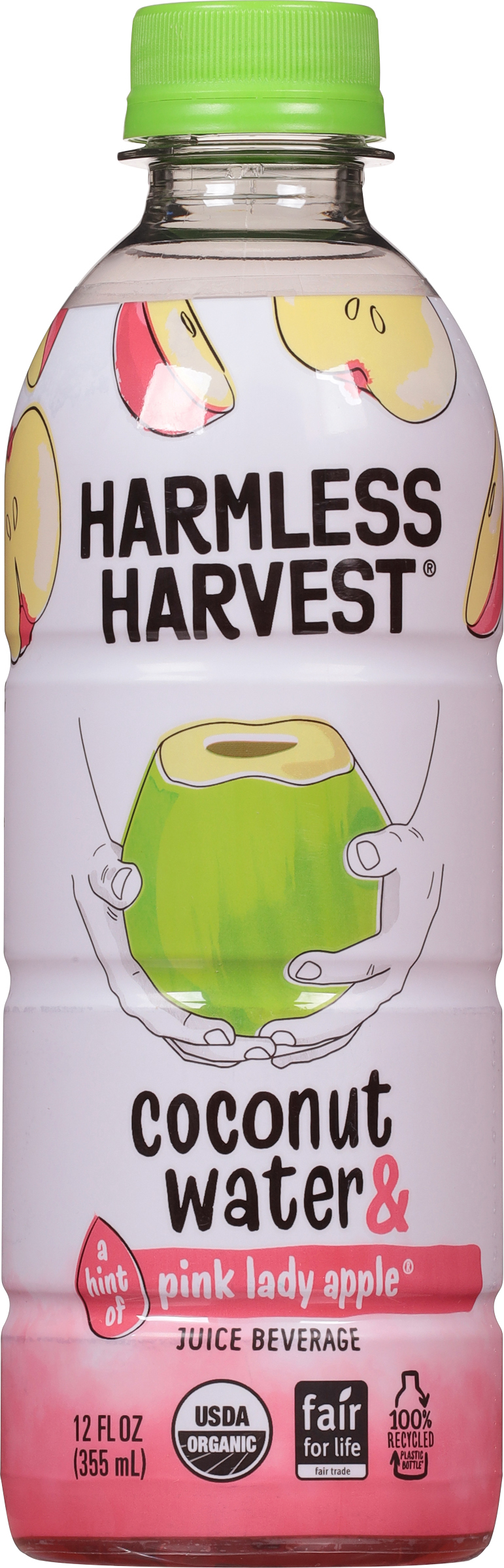 Juice Beverage, Coconut Water & a Hint of Pink Lady Apple