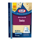 Cheese, Natural, Swiss, Big Slice image