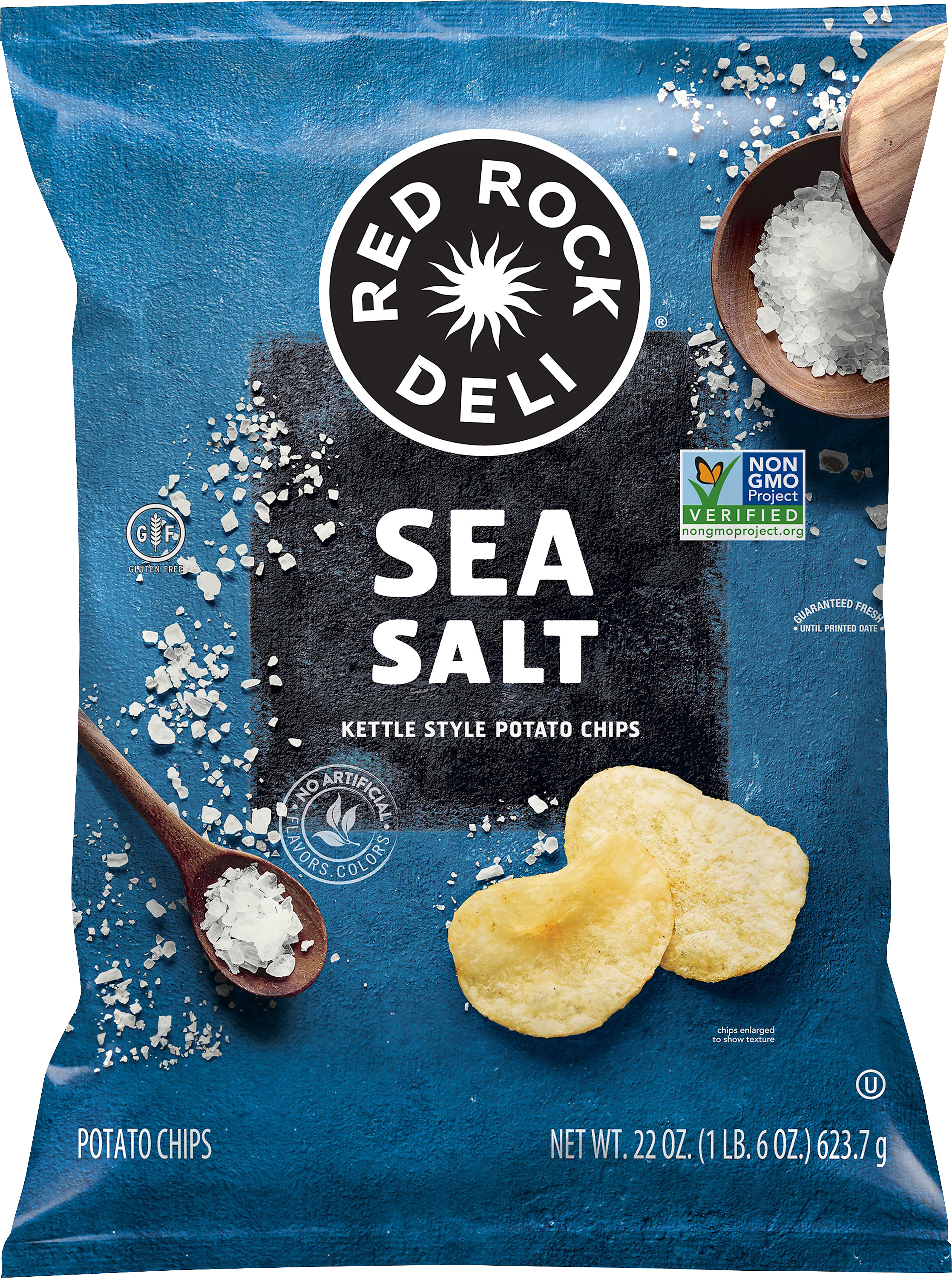 Potato Chips, Sea Salt, Kettle Style