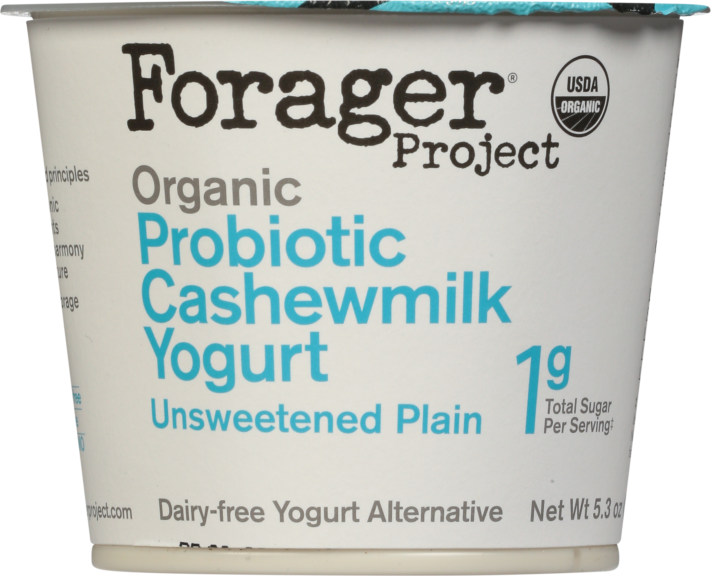 Cashewmilk Yogurt, Dairy-Free, Organic, Unsweetened Plain, Probiotic