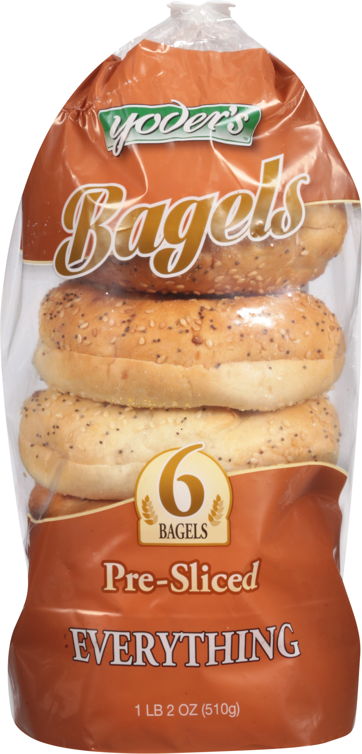 Bagels, Everything, Pre-Sliced