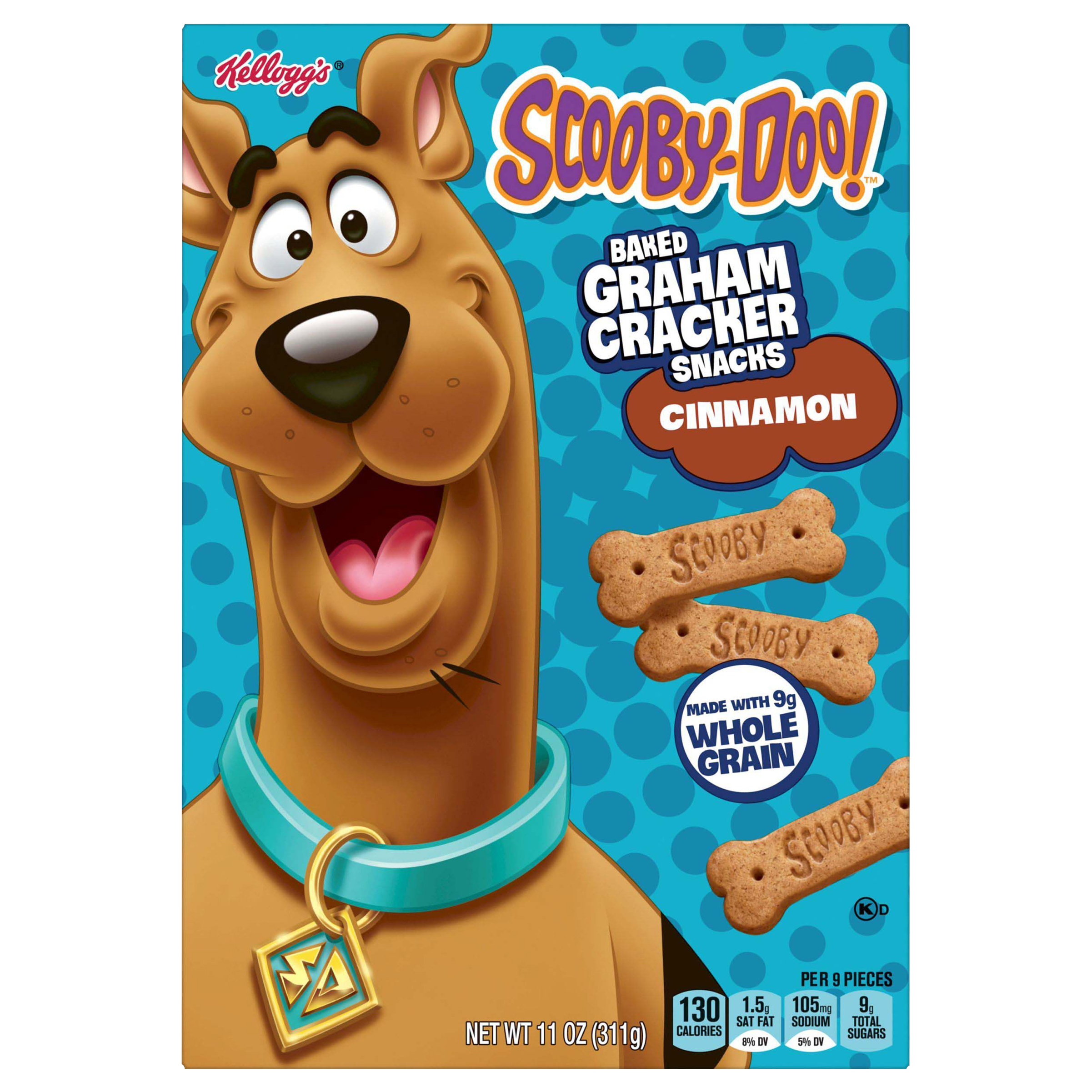 Graham Cracker Snacks, Cinnamon, Baked