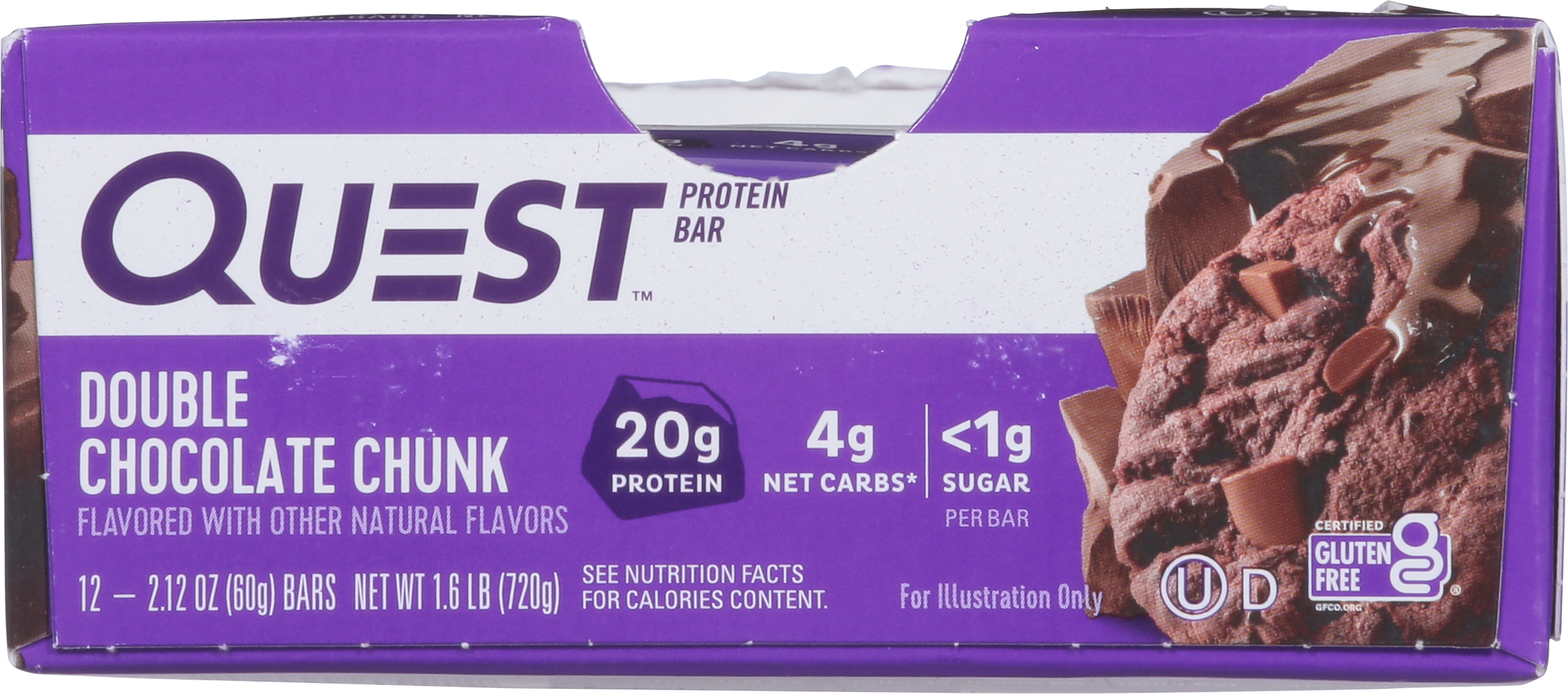 Protein Bar, Double Chocolate Chunk