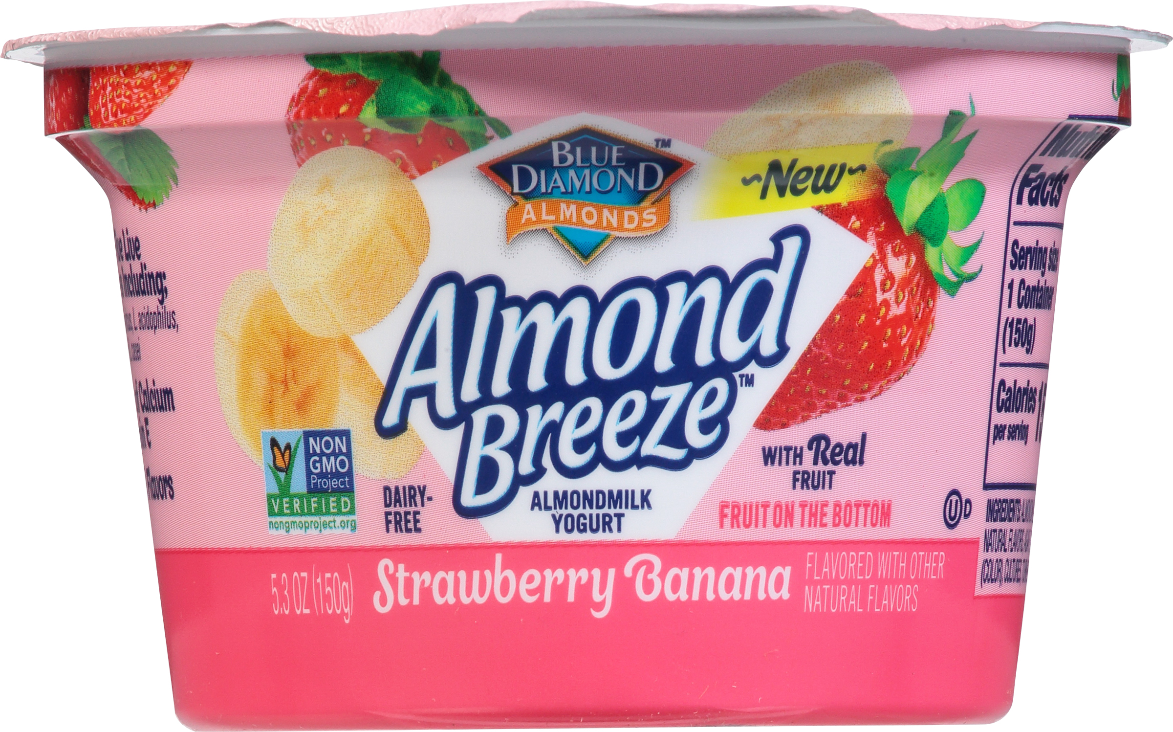 Almondmilk Yogurt, Strawberry Banana