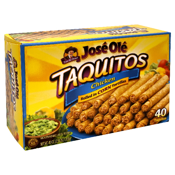 Jose Ole Taquitos 40 Ea