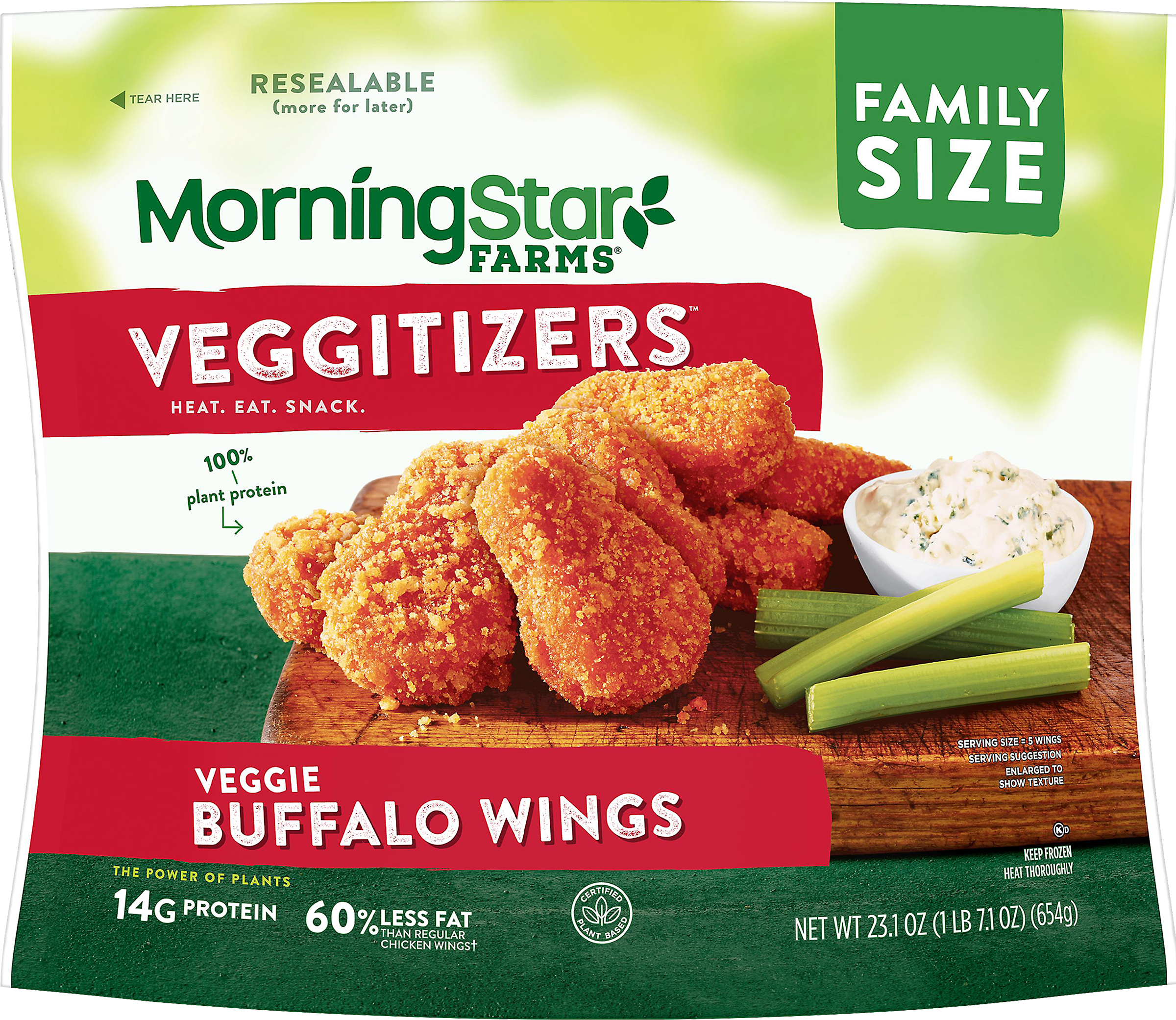 Buffalo Wings, Veggie, Family Size