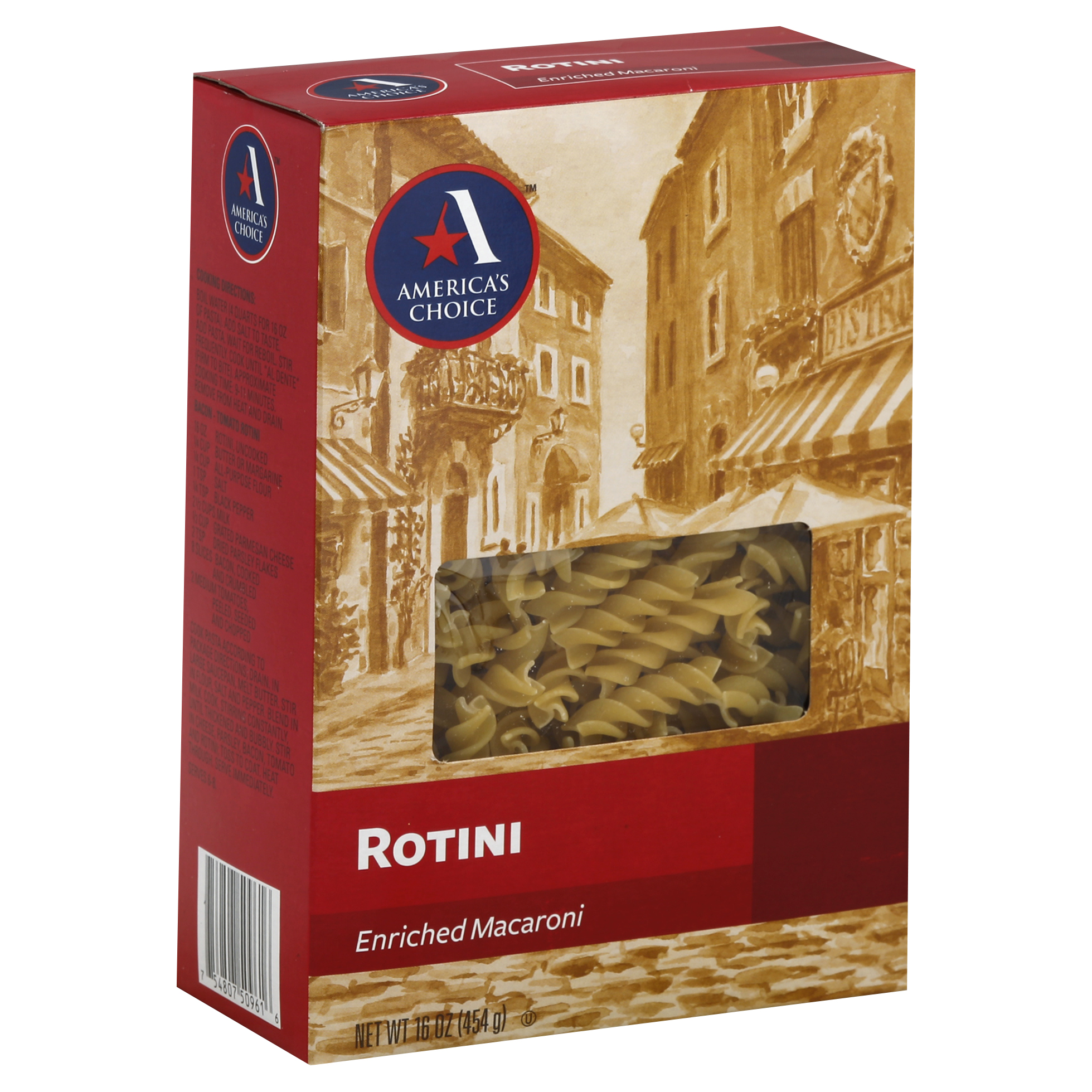 America's Choice Rotini 16 Oz