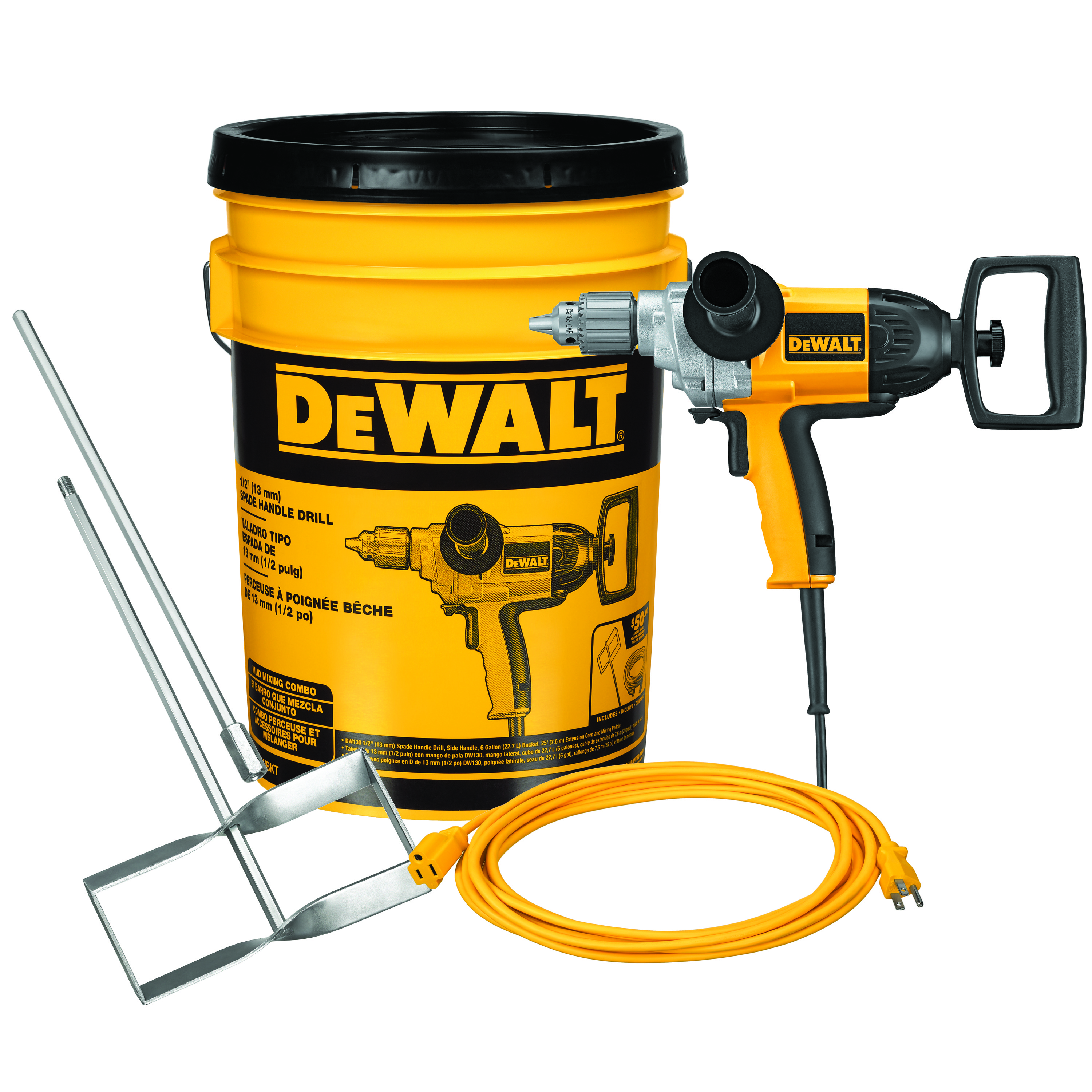 White Cap DEWALT 1 2