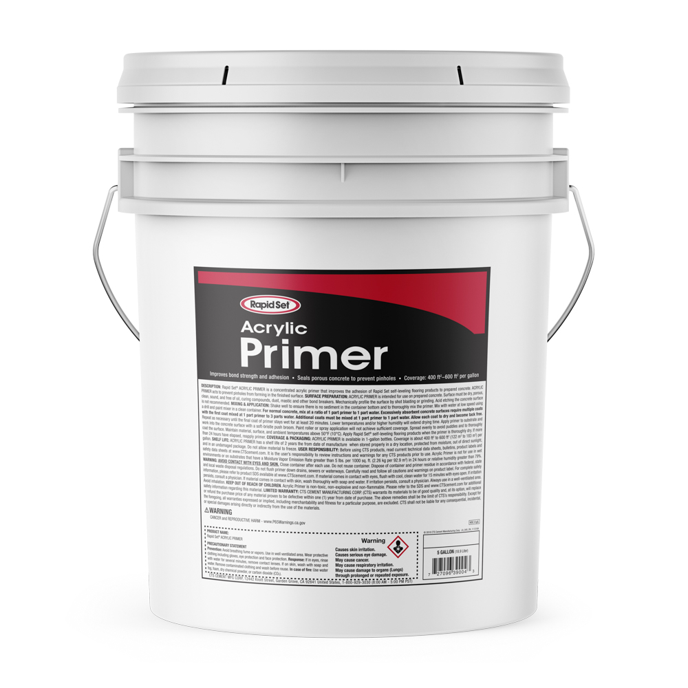 High-Adhesion Acrylic Primer by CTS Rapid Set