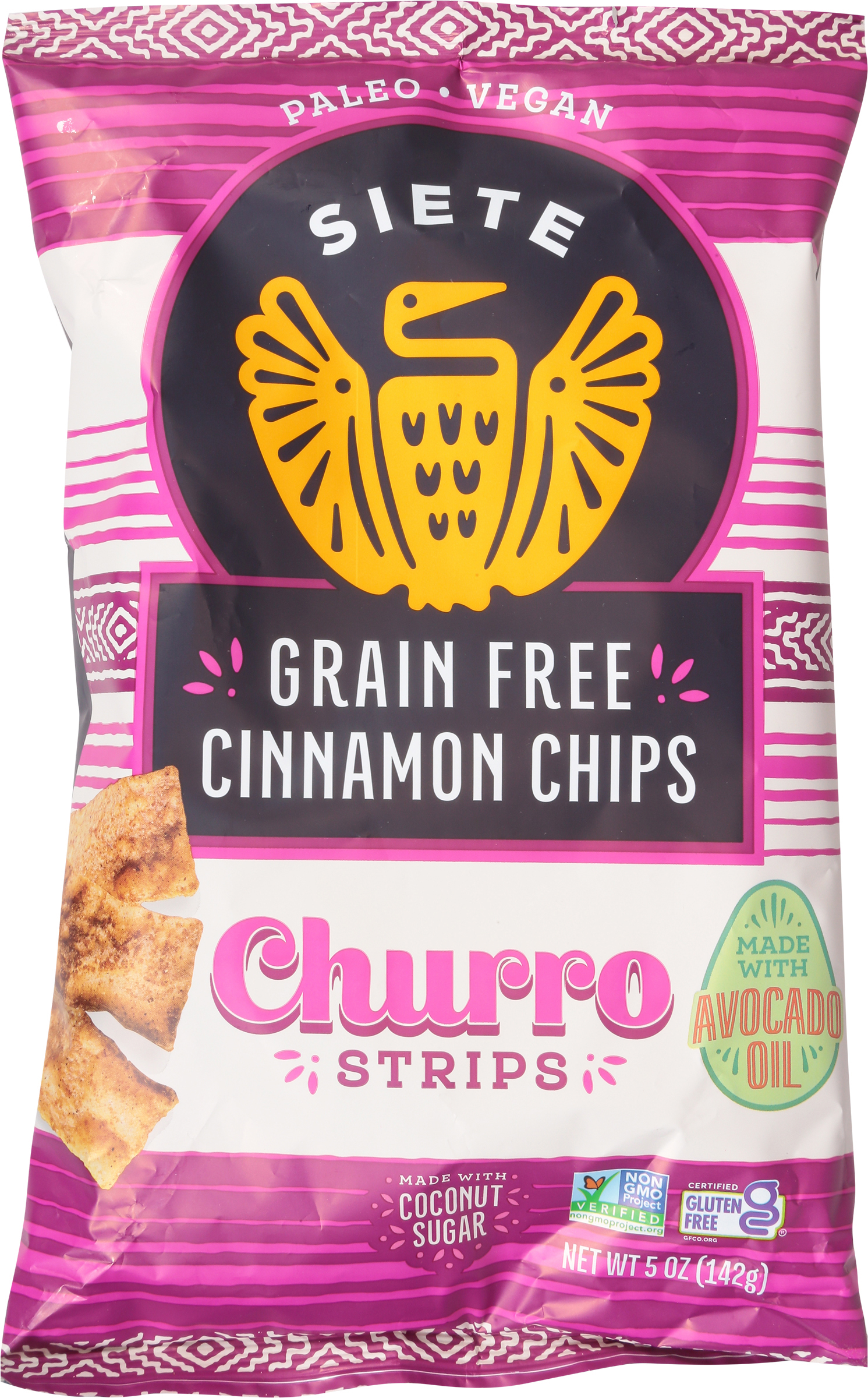Churro Strips, Grain Free, Cinnamon Chips