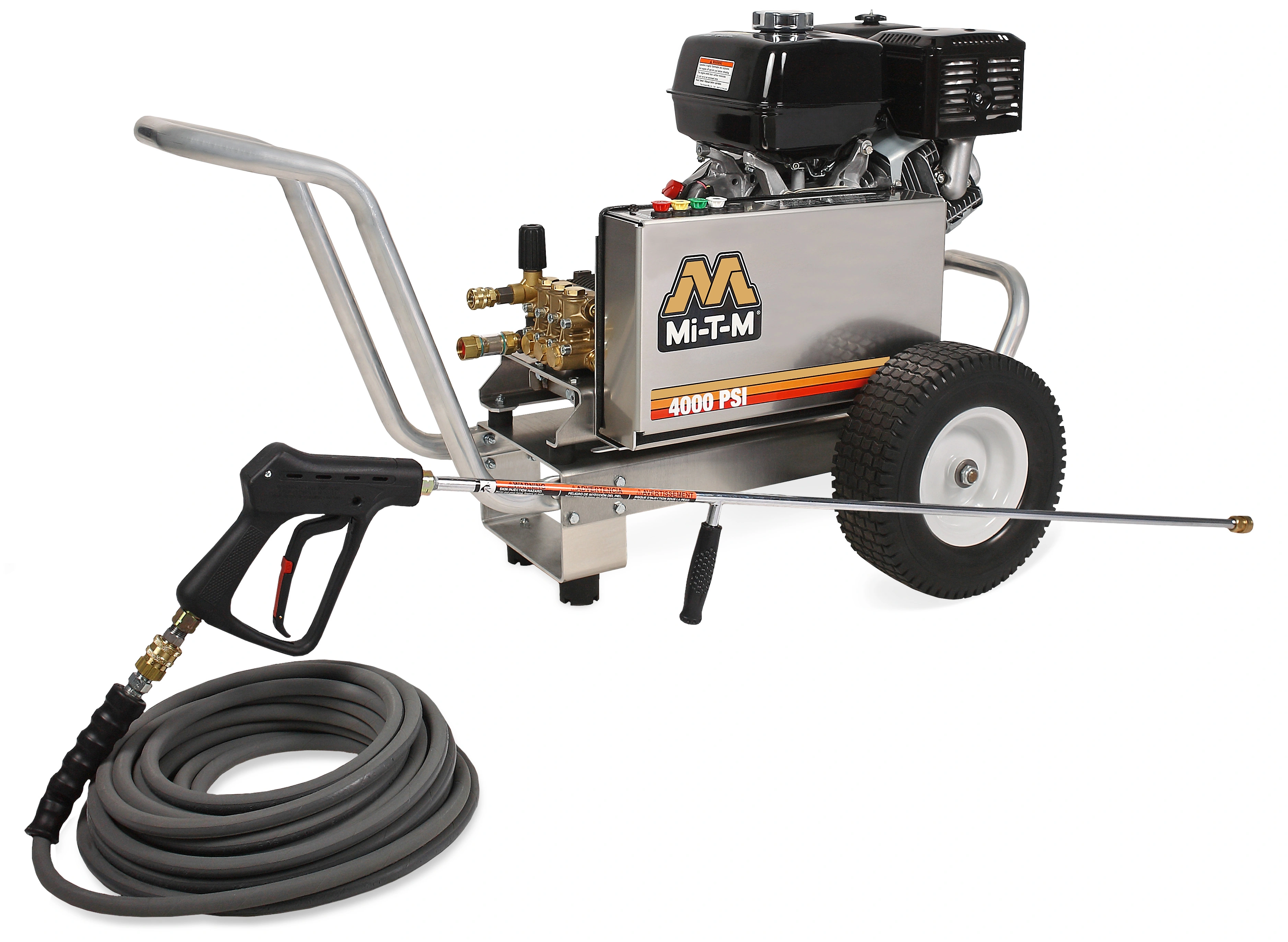 Mi-T-M 4000 PSI Pressure Washer 429CC Kohler OHV Aluminum Belt Drive - Ar Pump