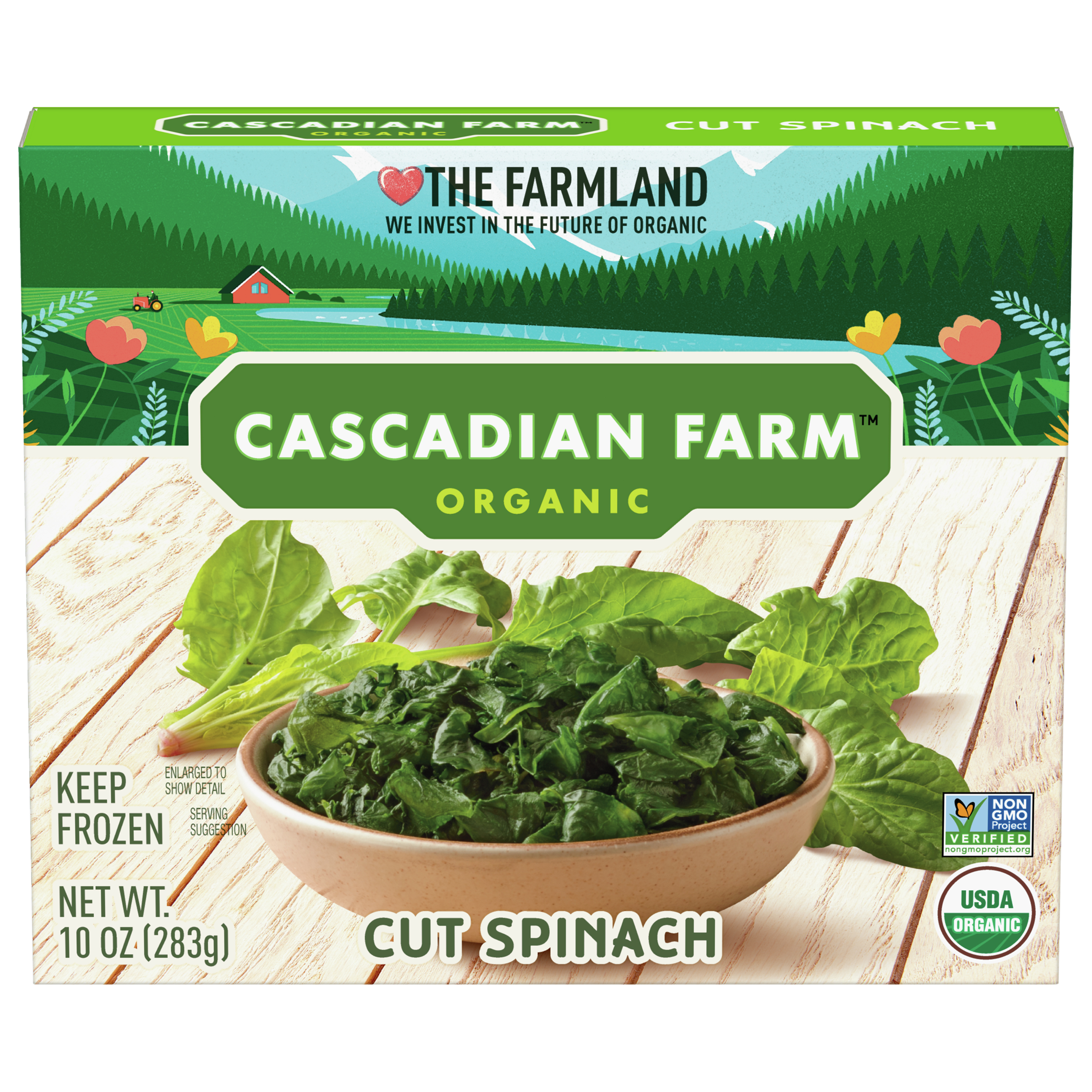 Cut Spinach, Organic