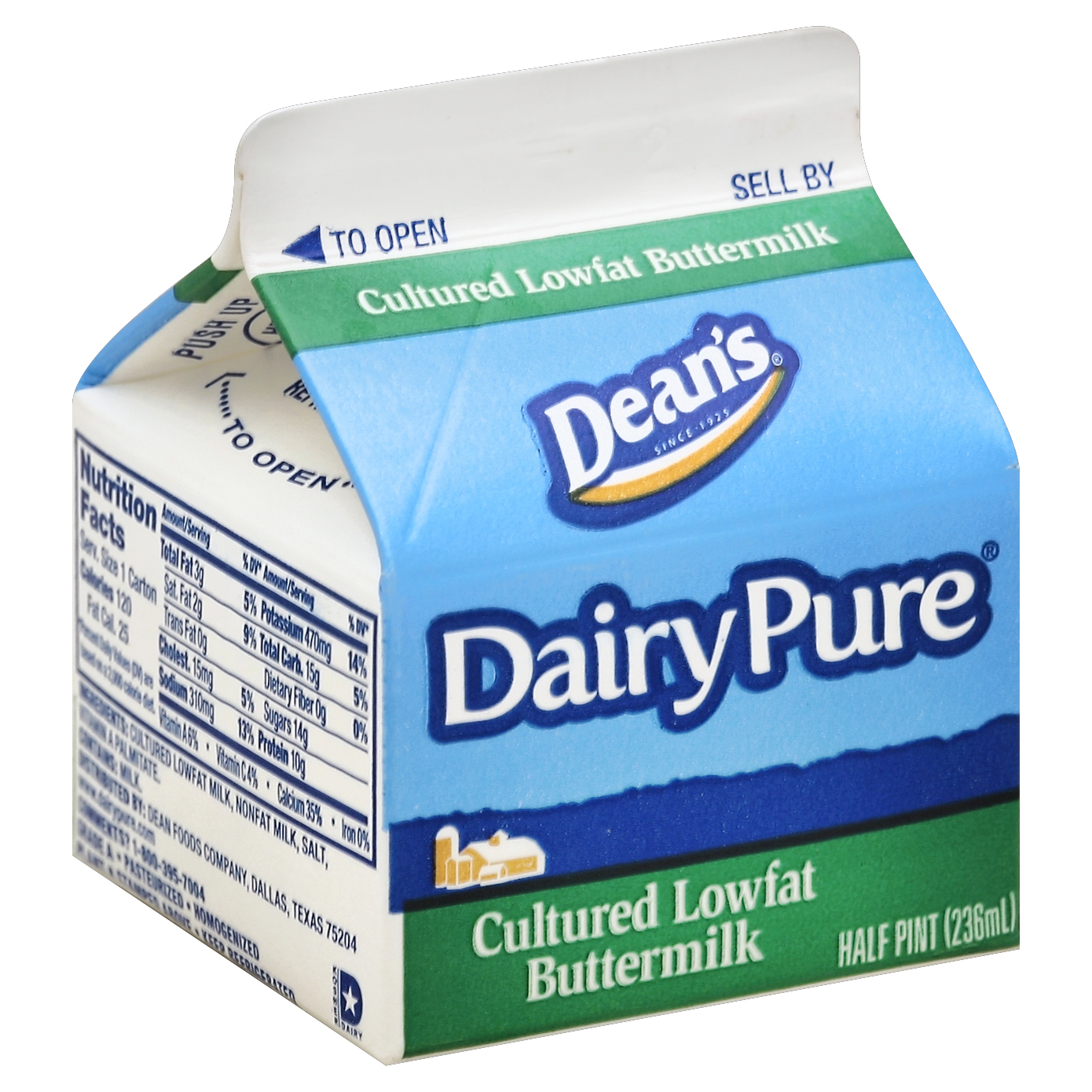 Dean's Buttermilk 0.5 Pt