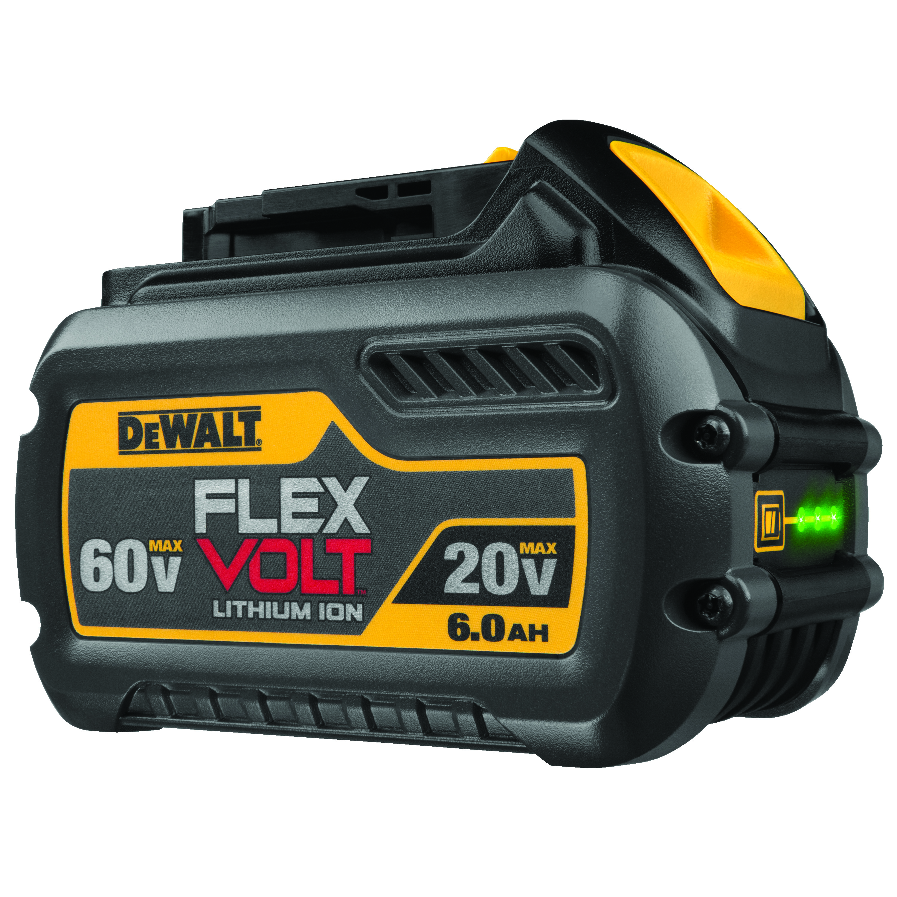 DEWALT FLEXVOLT 20/60V MAX 6.0Ah Battery (2 Pack) White Cap