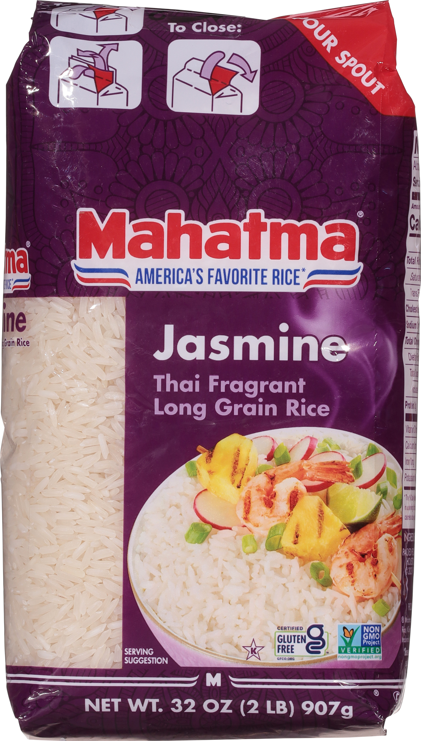 Rice, Jasmine, Long Grain, Thai Fragrant