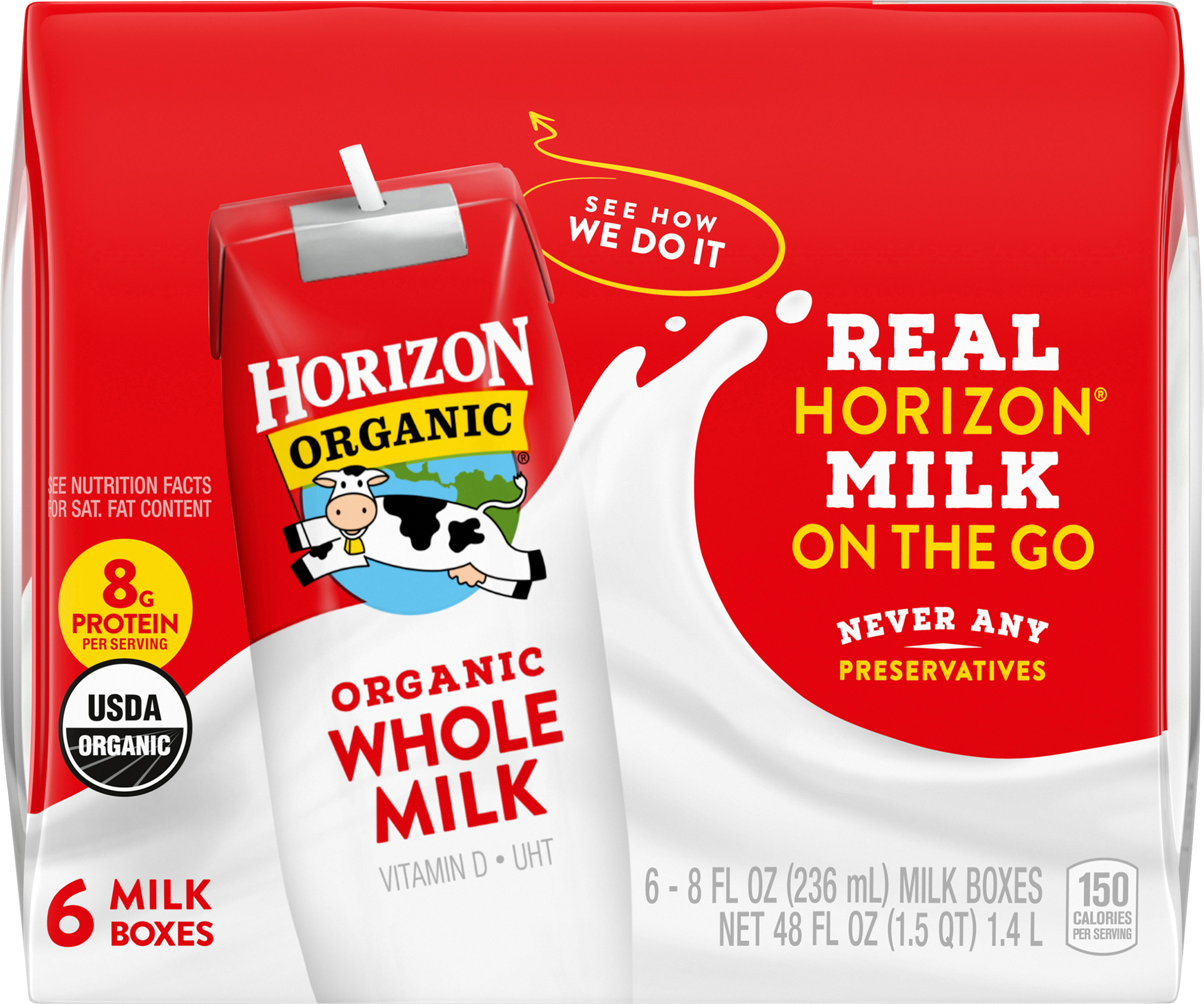 Milk, Organic, Whole