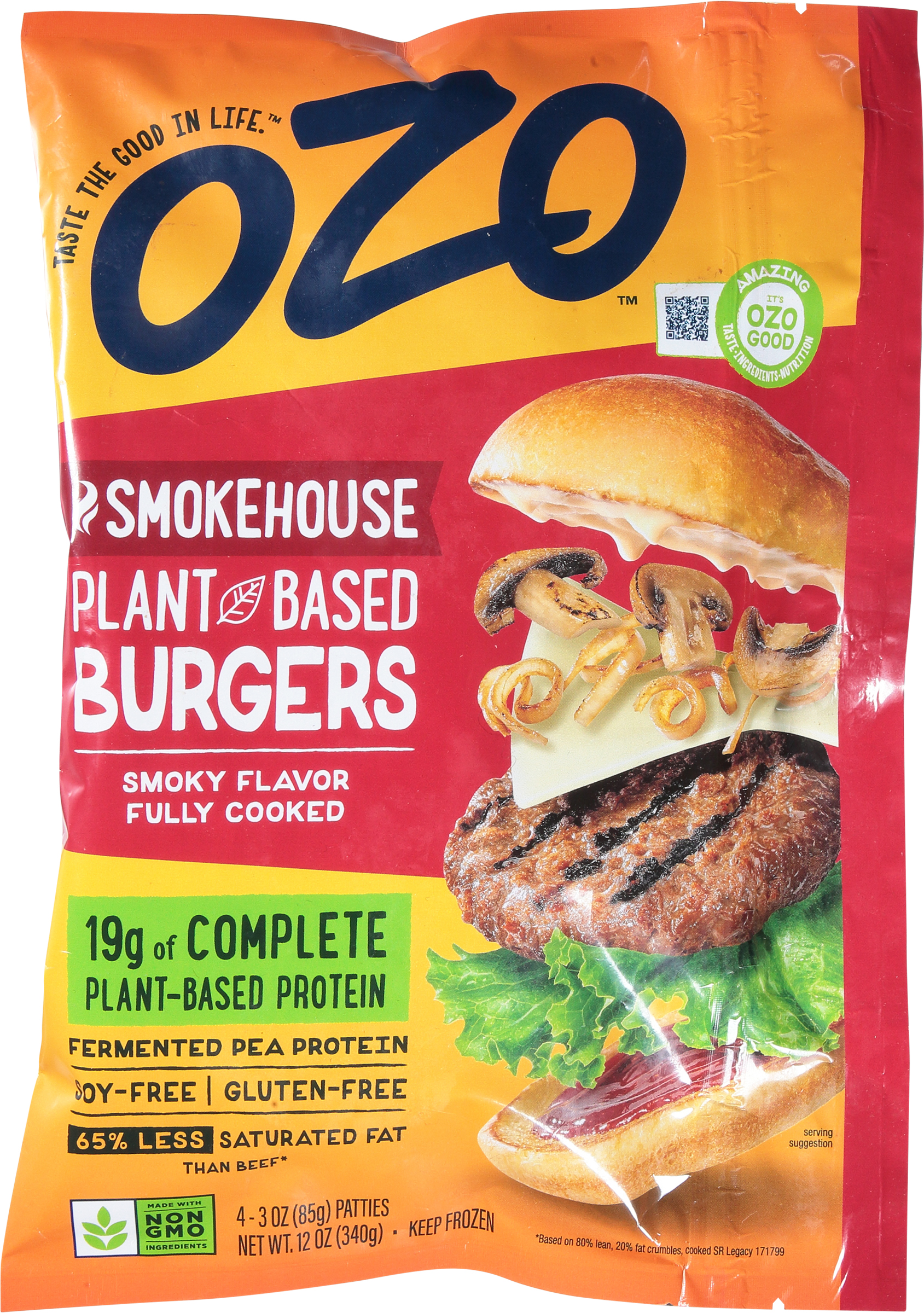 Burgers, Plant-Based, Smokehouse