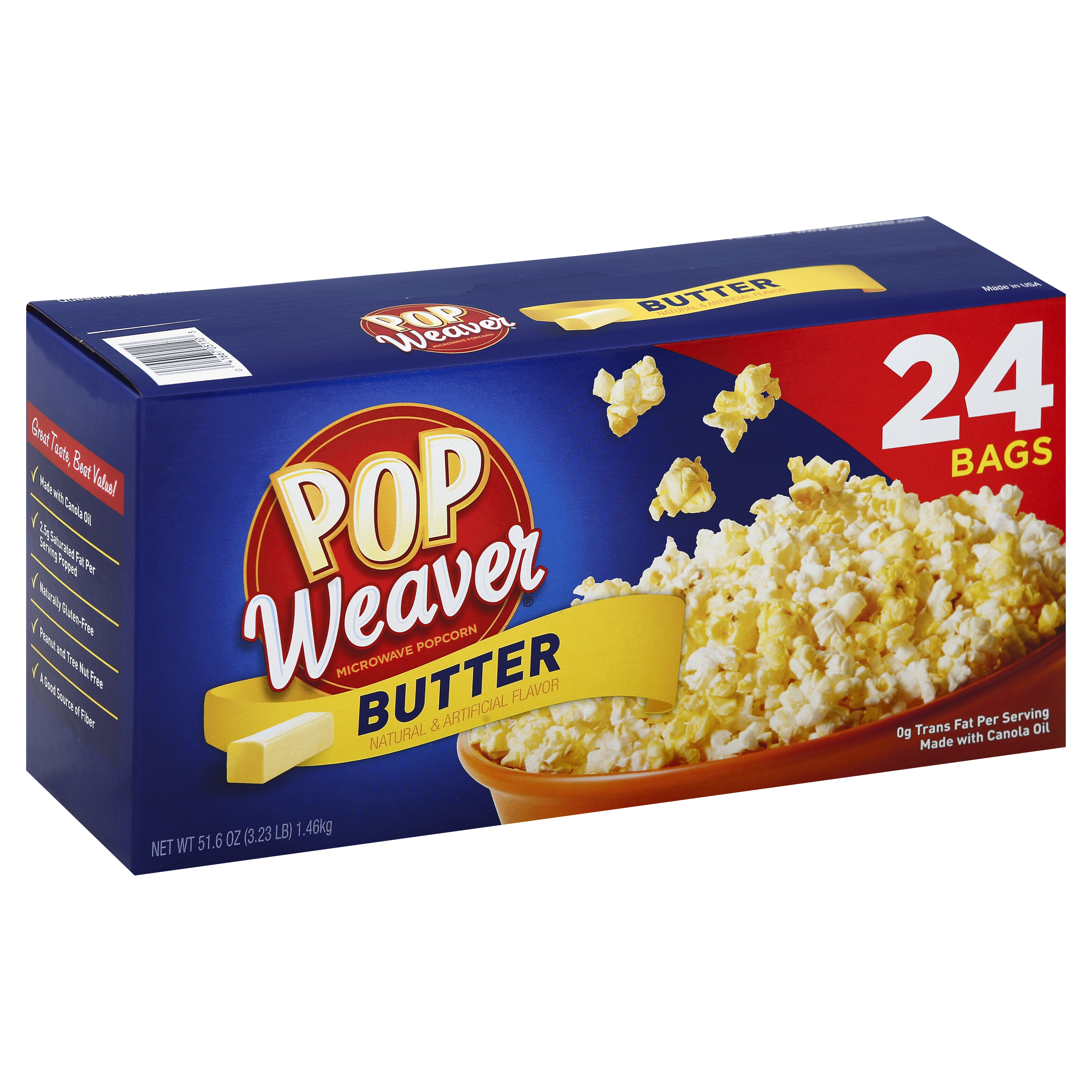Pop Weaver Popcorn 24 Ea