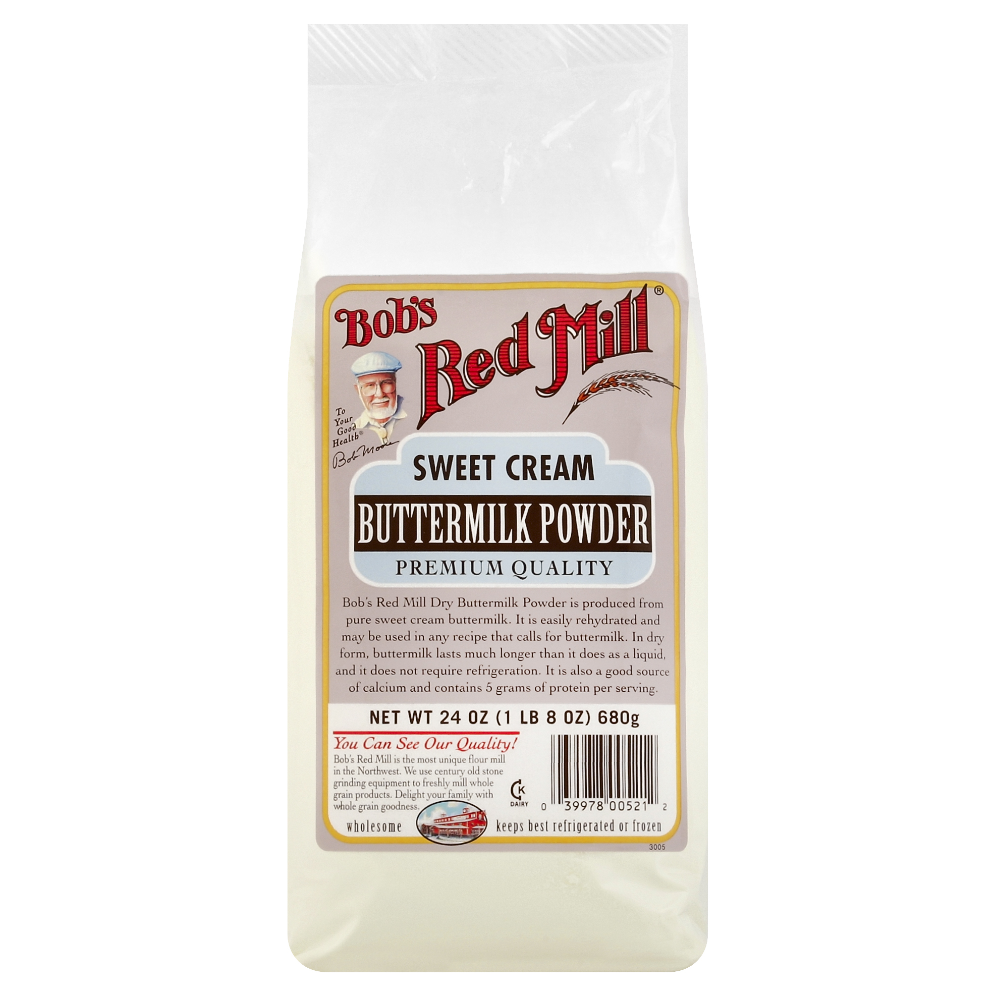 Bob's Red Mill Buttermilk Powder 24 Oz