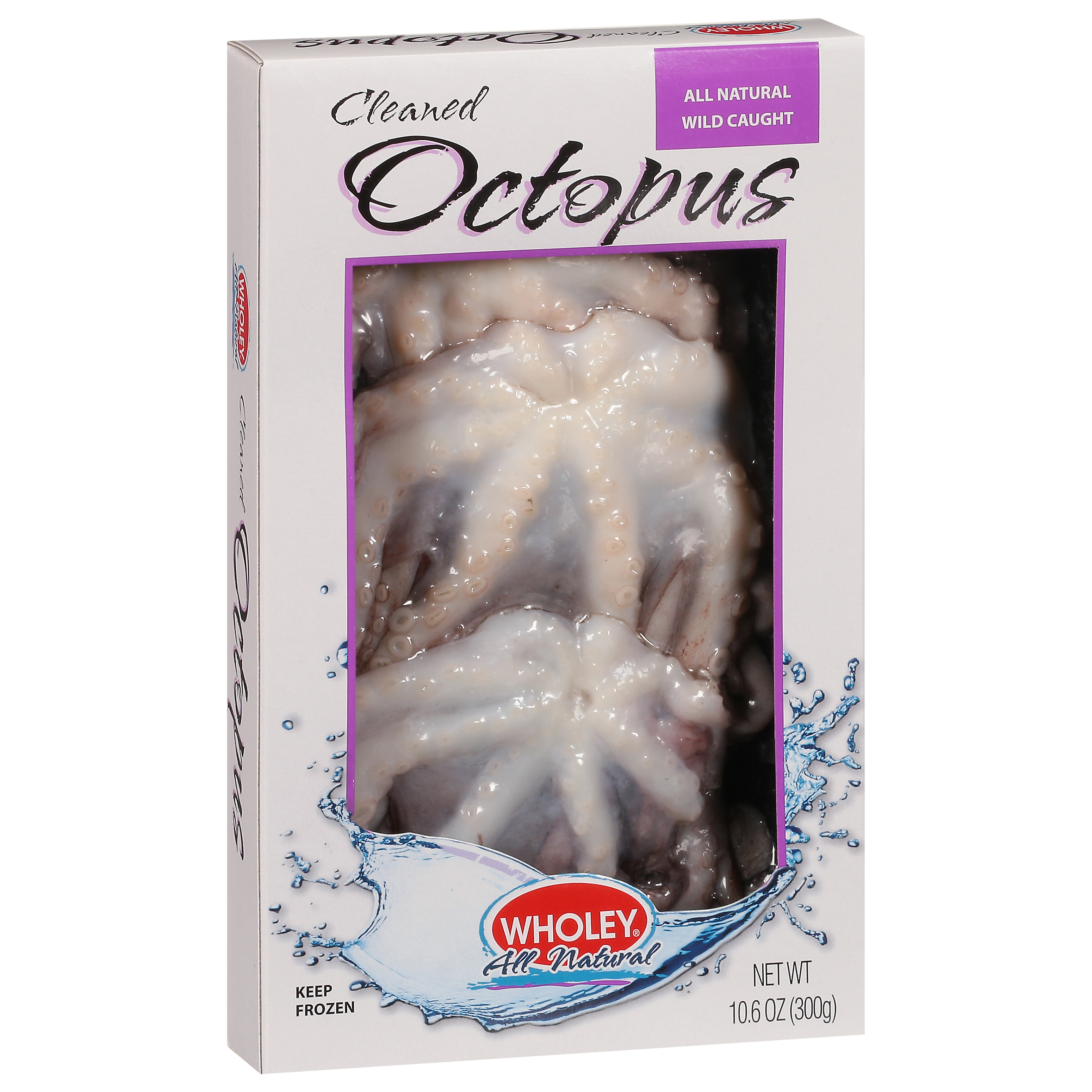 Wholey All Natural Cleaned Octopus 10.6 Oz