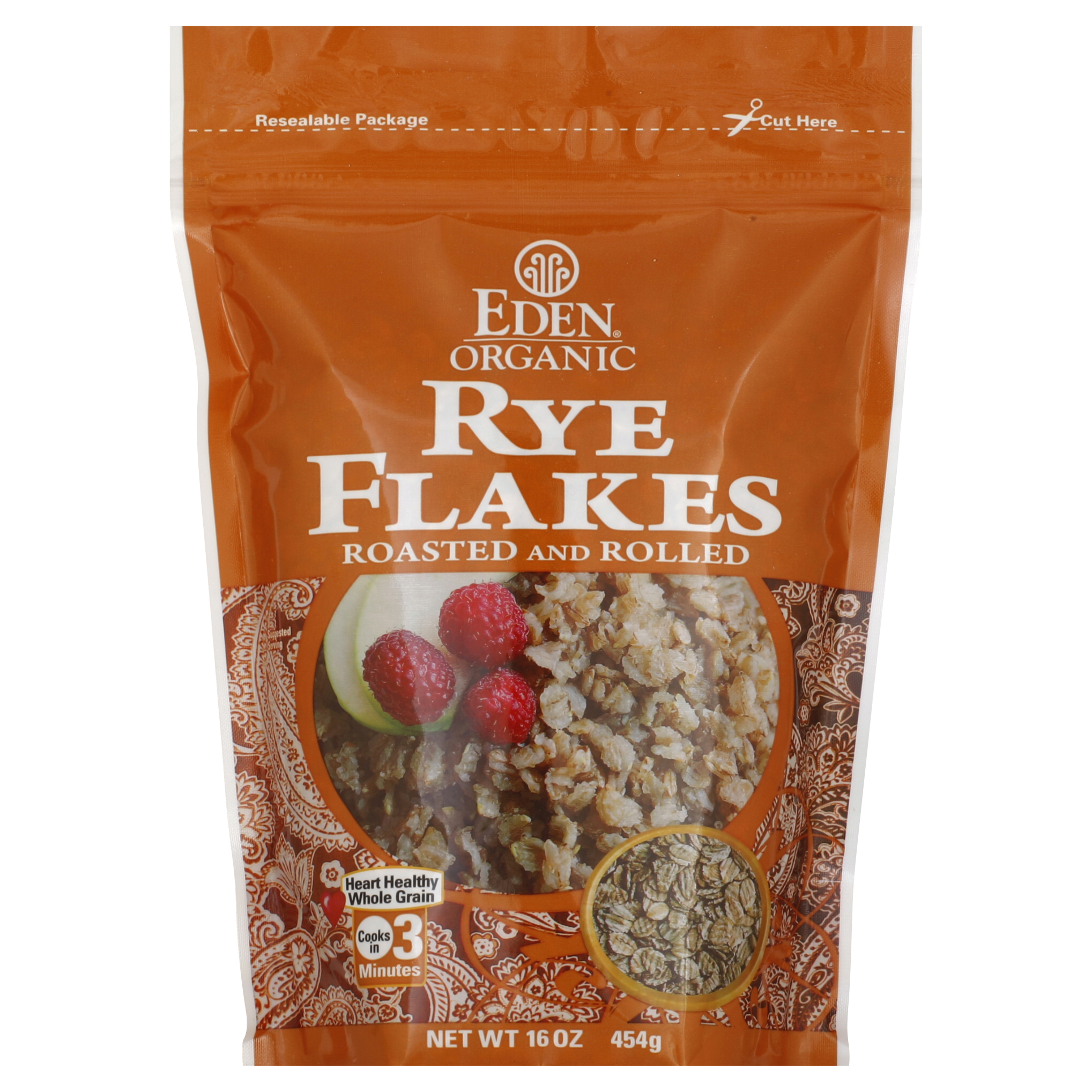 Eden Rye Flakes 16 Oz